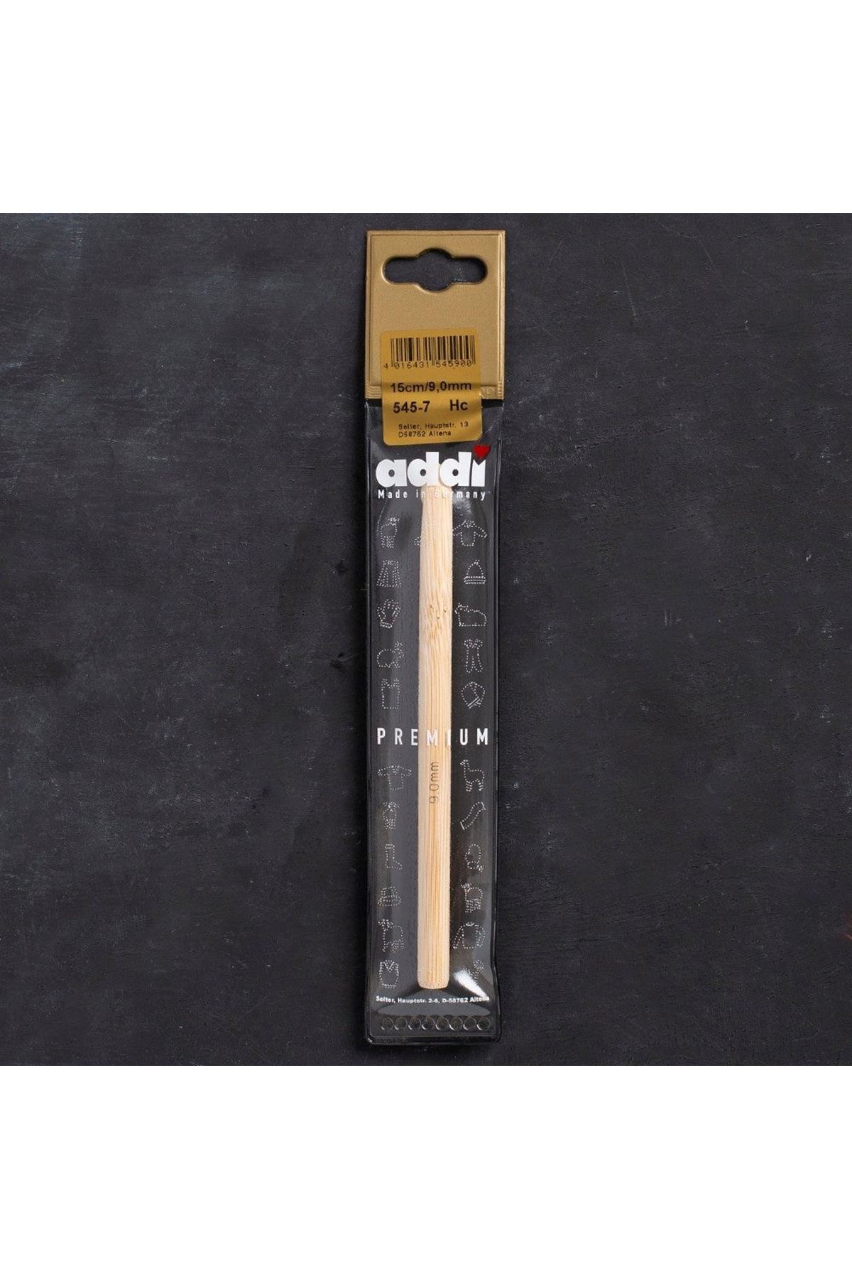 Addi Bambus 9mm 15cm Bambu Yün Tığ - 545-7