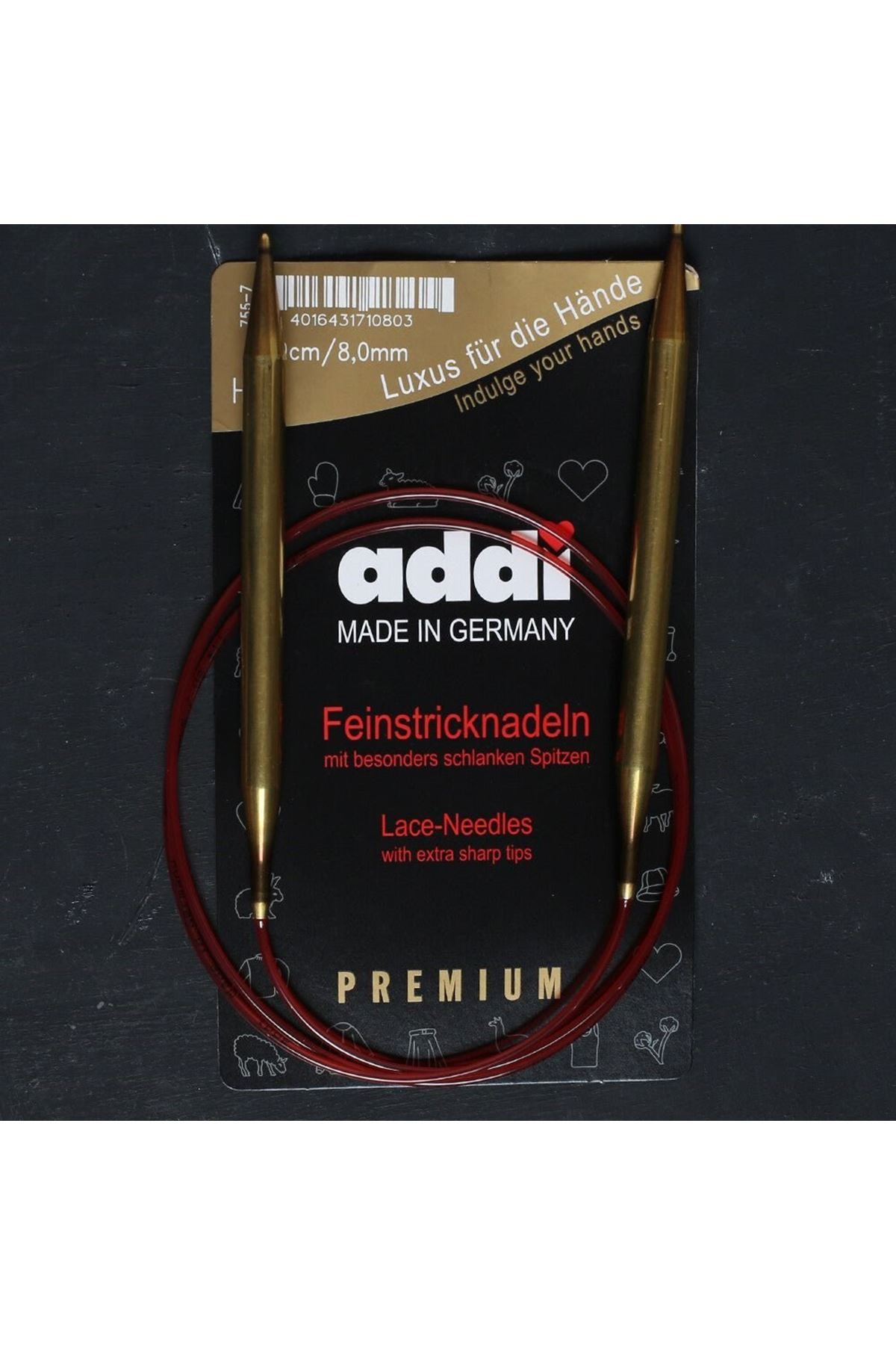 Addi 8mm 100cm Klasik Misinalı Dantel Şişi 755-7