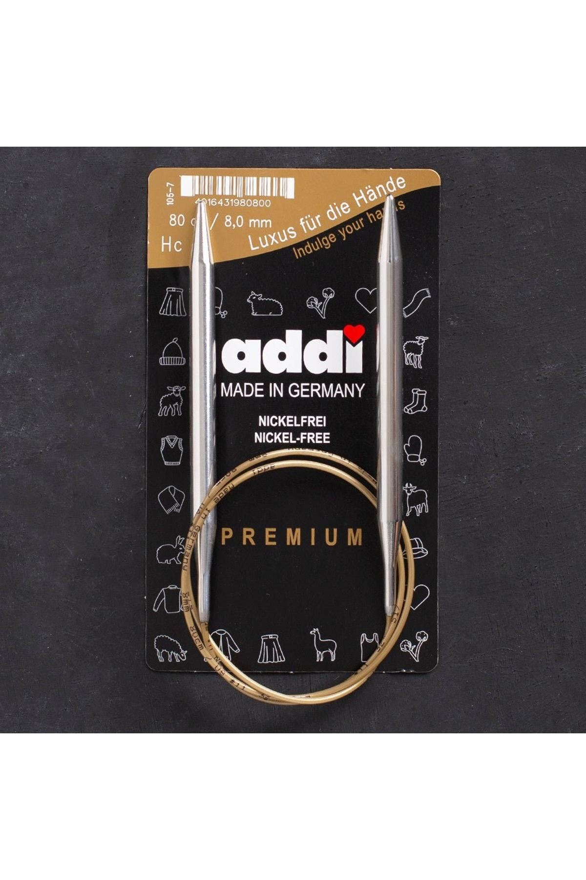 Addi 8mm 80cm Klasik Misinalı Şiş- 105-7