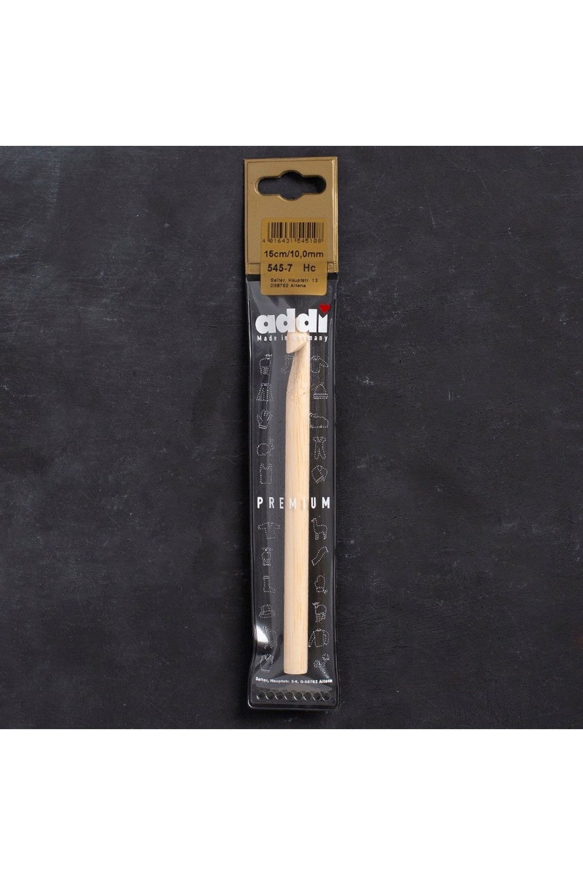 Addi Bambus 10mm 15cm Bambu Yün Tığ - 545-7