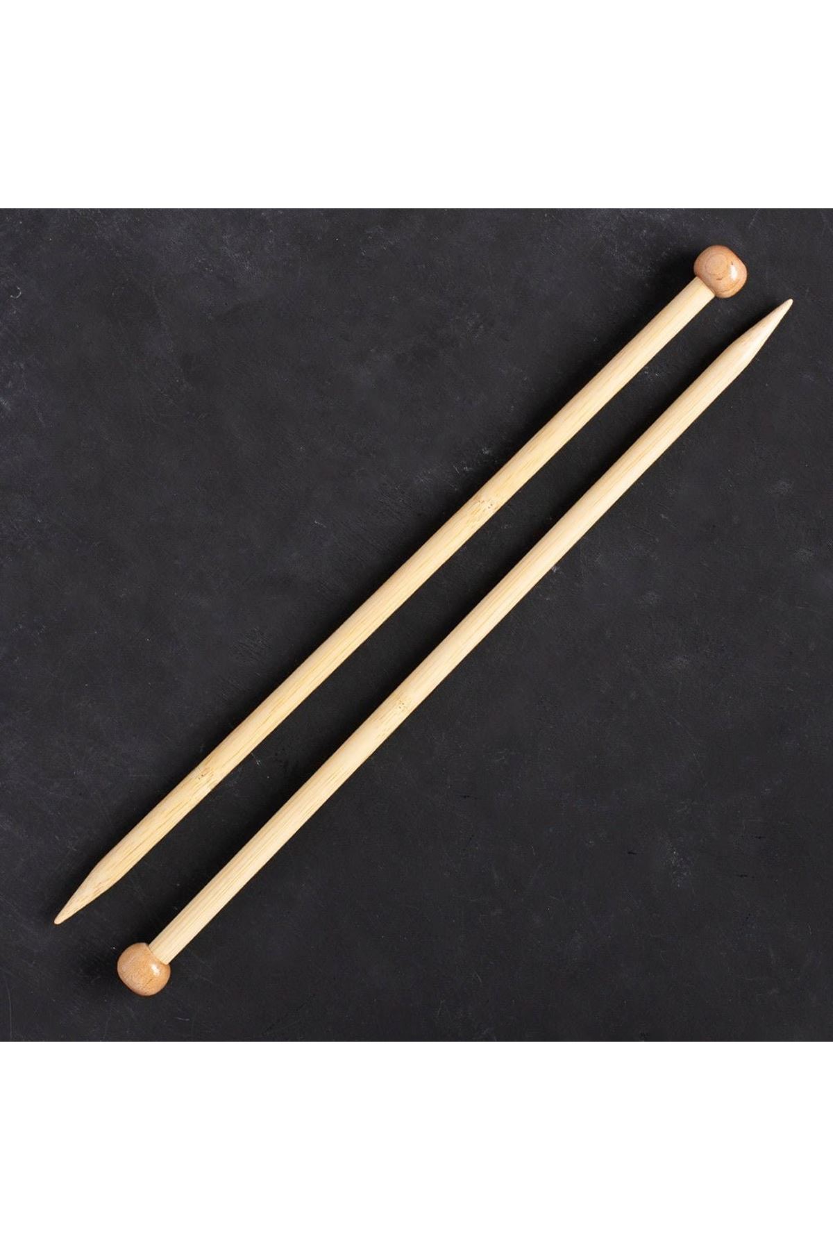 Addi Bambus 10mm 35cm Bambu Örgü Şişi - 500-7