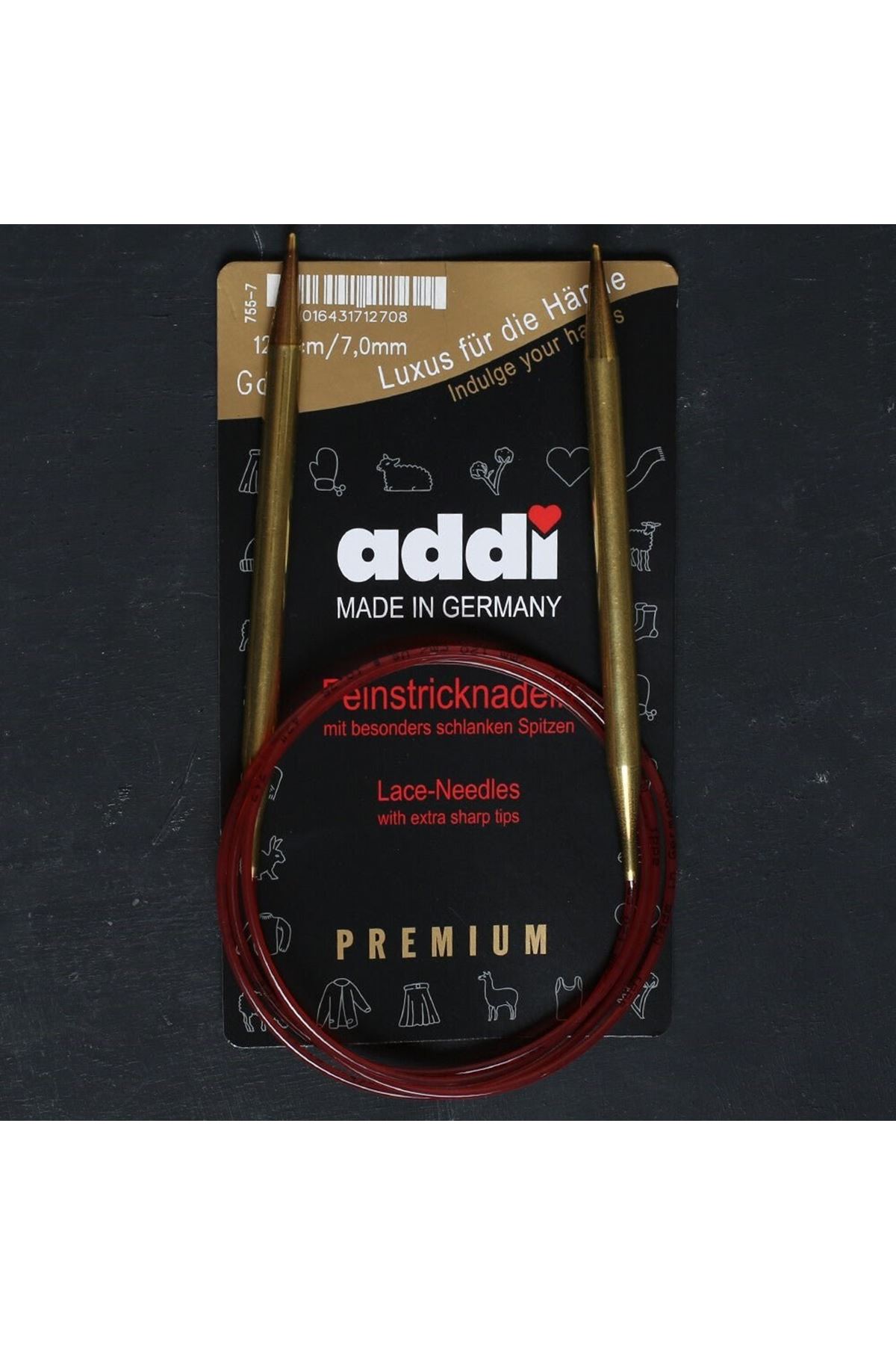 Addi 7 mm 120 cm Misinalı Dantel Şişi - 755-7
