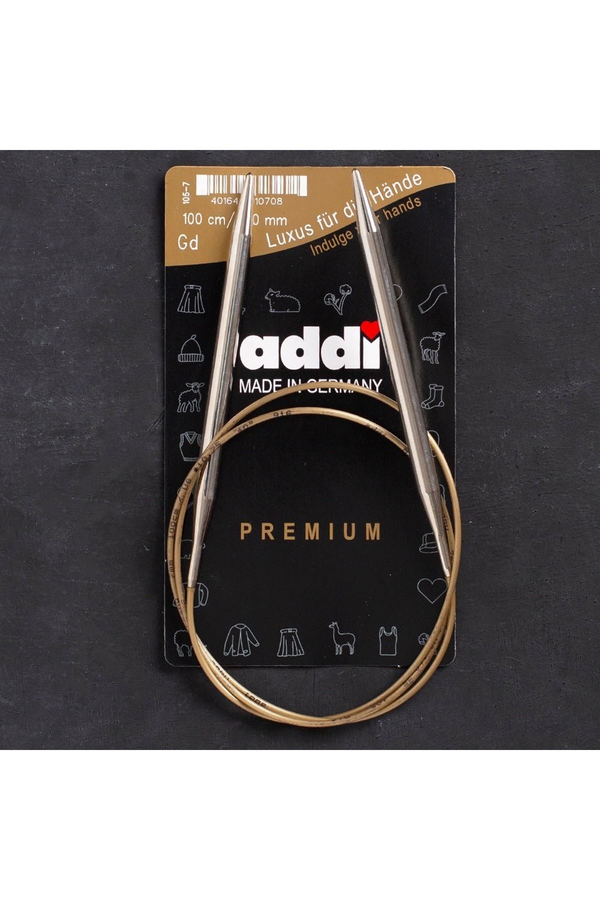 Addi 7mm 100cm Klasik Misinalı Şiş- 105-7