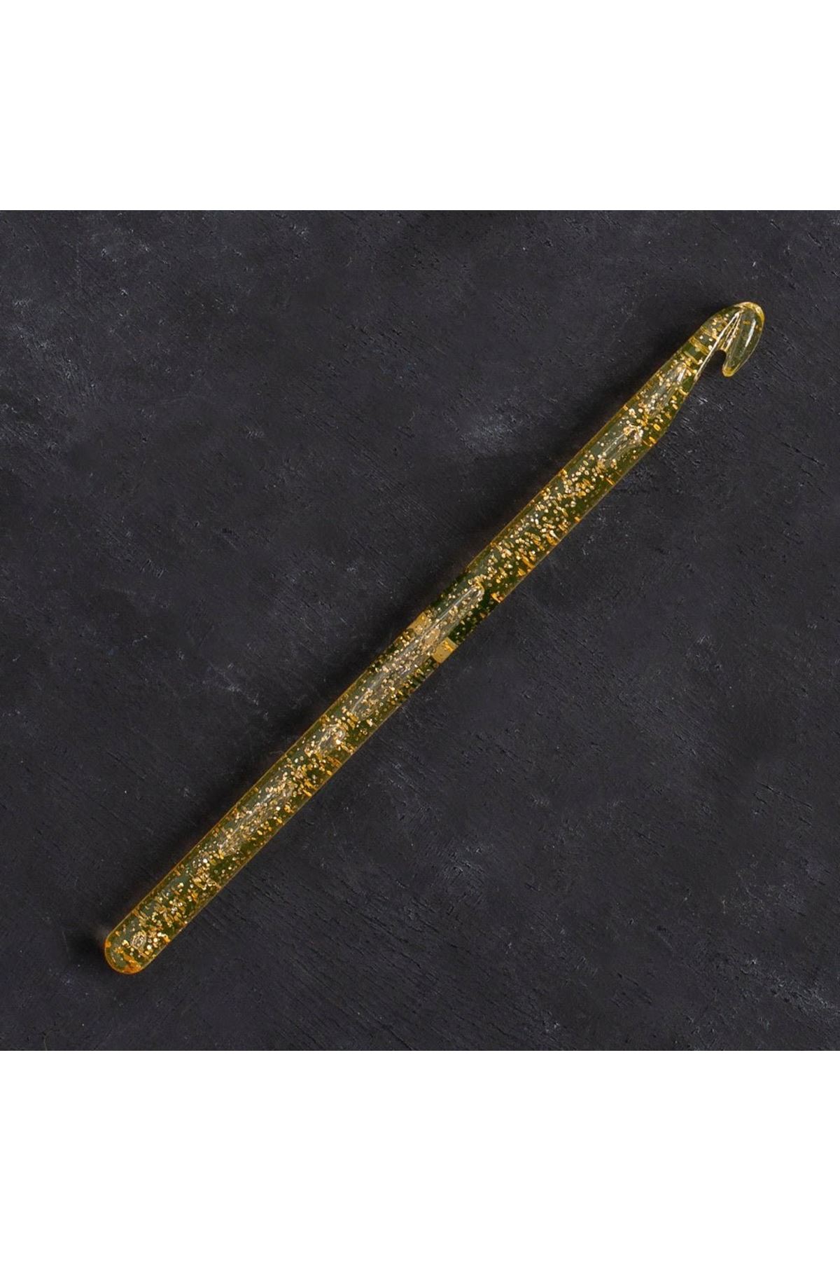 Addi Champagner 8mm 15cm Plastik Simli Yün Tığ - 4