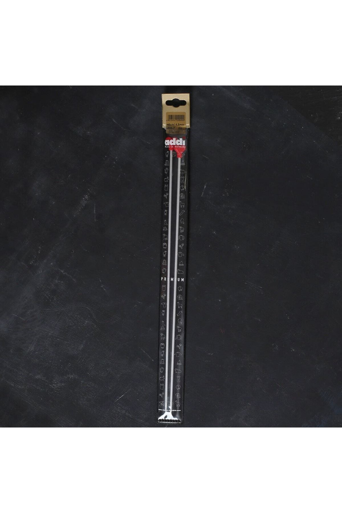 ADDI KALPLİ 4MM 40CM KLASİK ALÜMİNYUM ÖRGÜ ŞİŞİ -