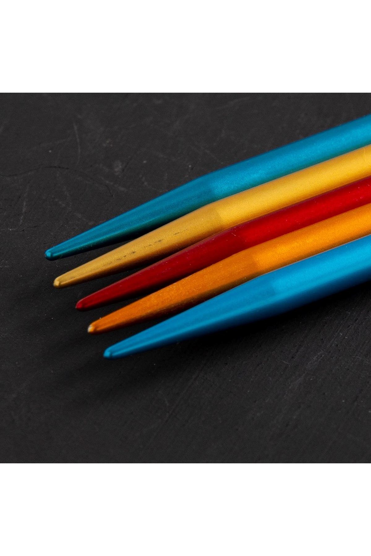 Addi Colibri 4mm 20cm Renkli Çorap Şişi - 204-7