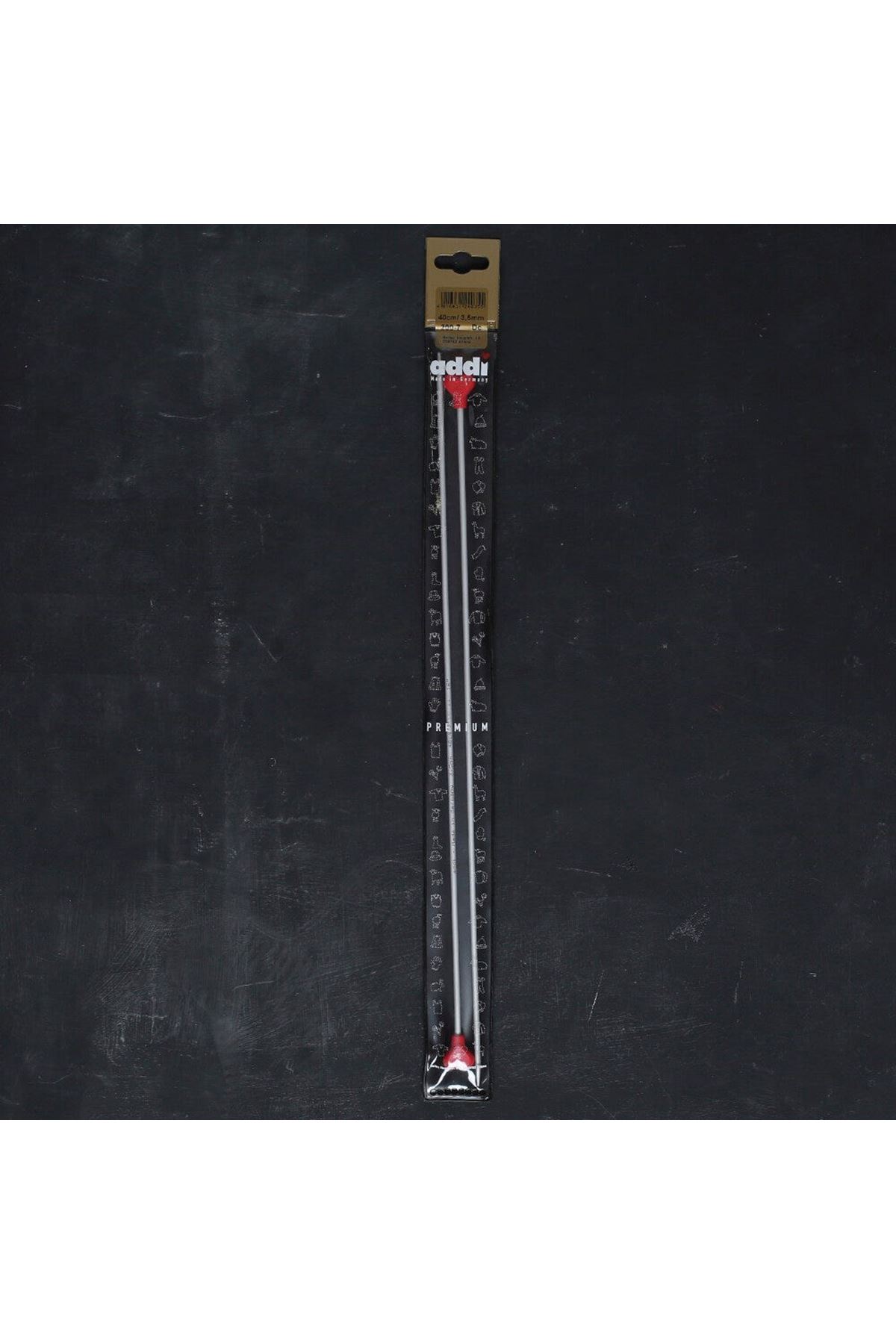 ADDI KALPLİ 3.5MM 40CM KLASİK ALÜMİNYUM ÖRGÜ ŞİŞİ