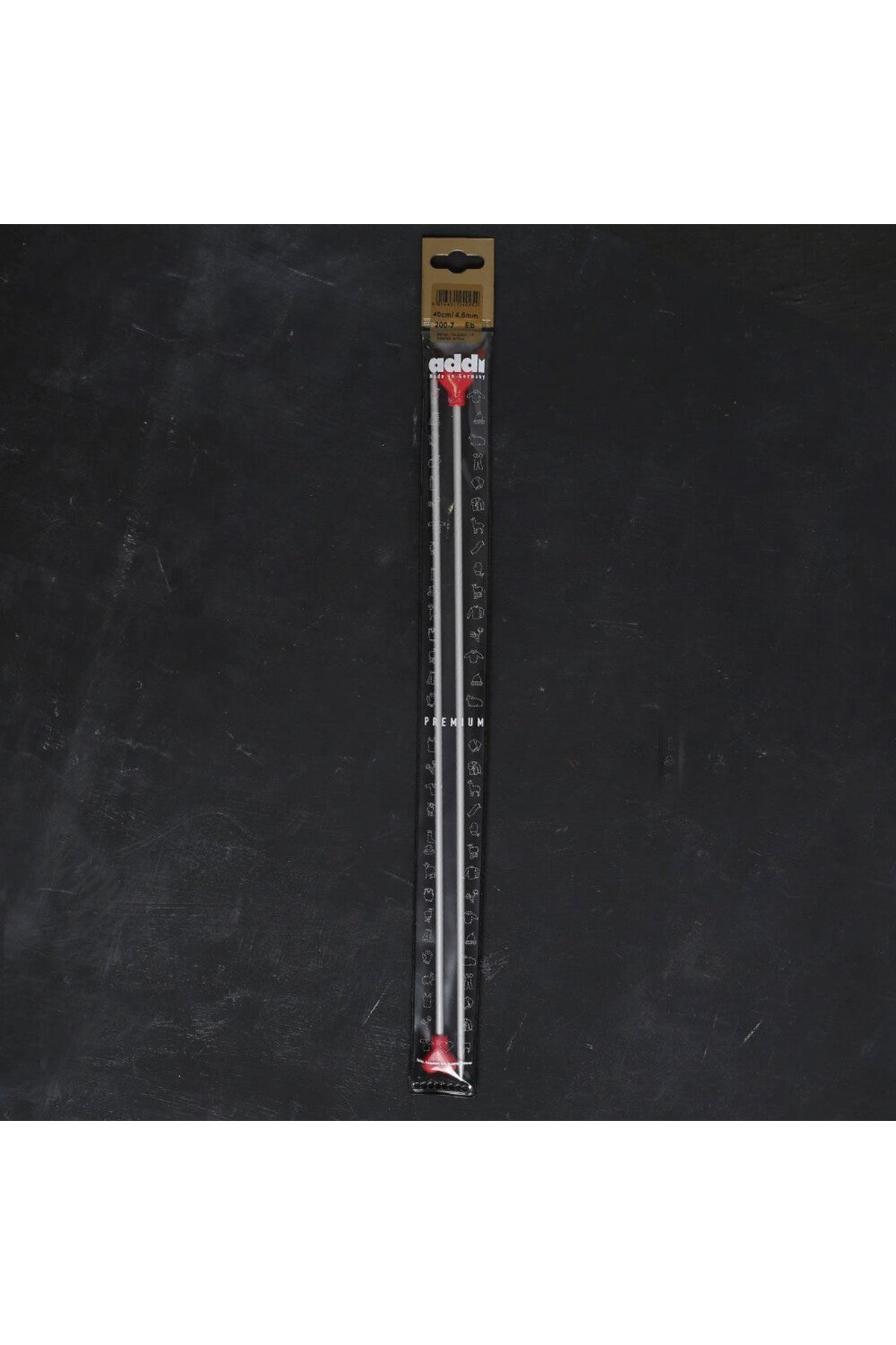 ADDI KALPLİ 4,5MM 40CM KLASİK ALÜMİNYUM ÖRGÜ ŞİŞİ