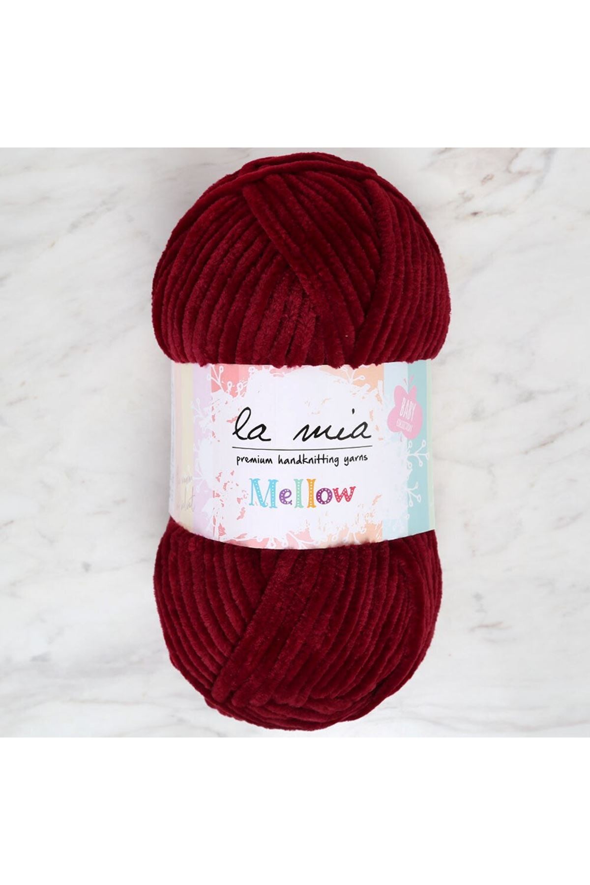 La Mia Mellow Bordo El Örgü İpi - 912