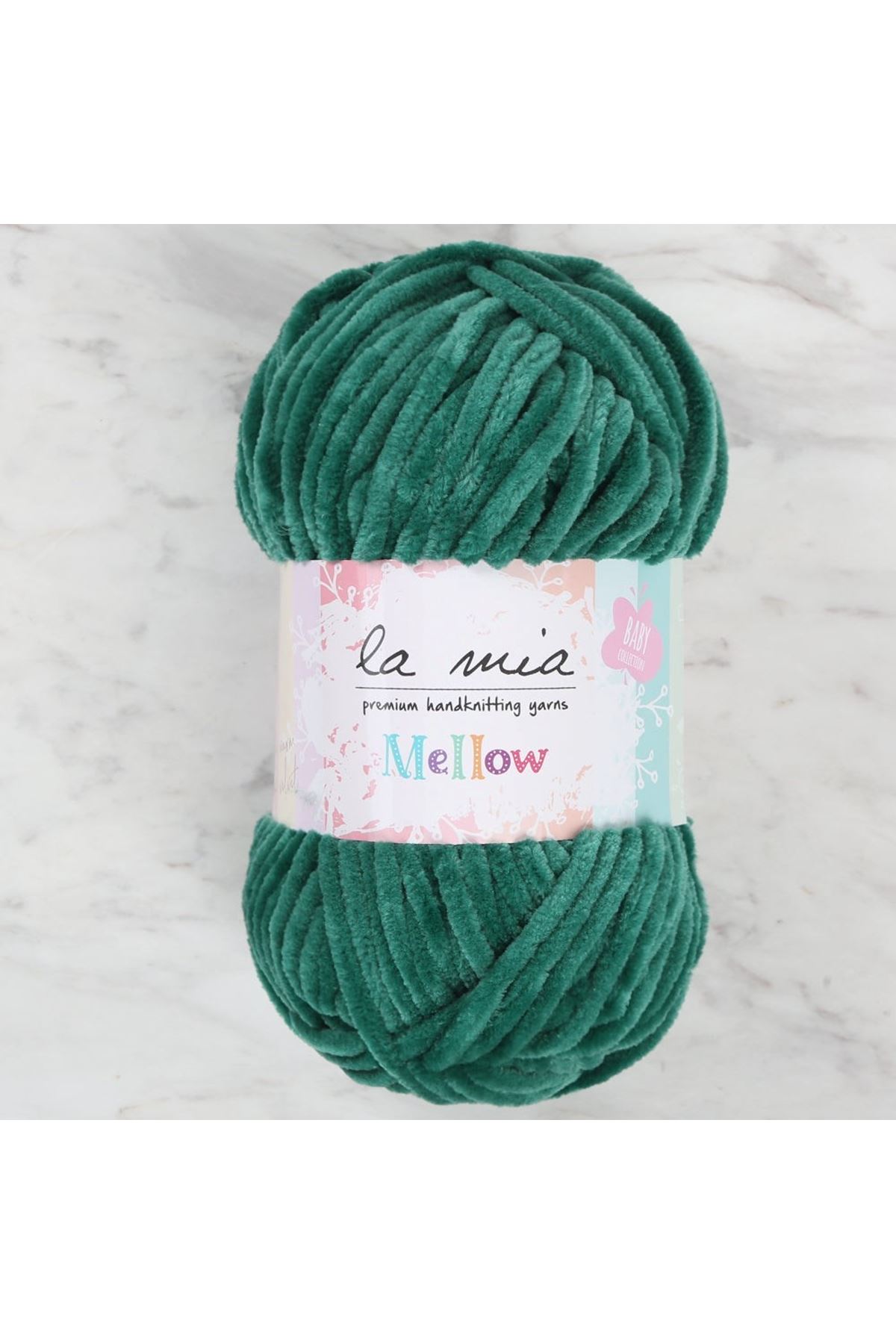 La Mia Mellow Yeşil El Örgü İpi - 949