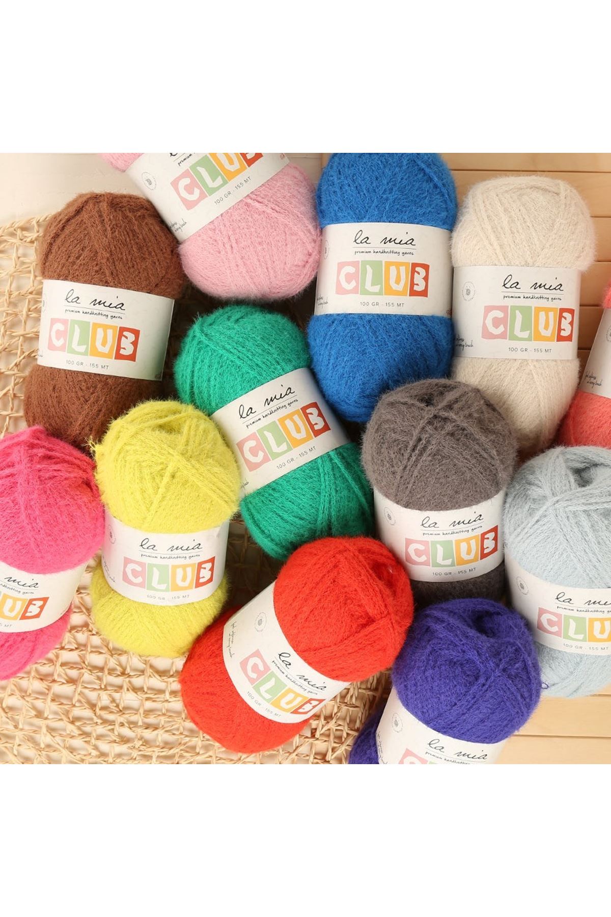 La Mia Club Ekru El Örgü İpi - 602