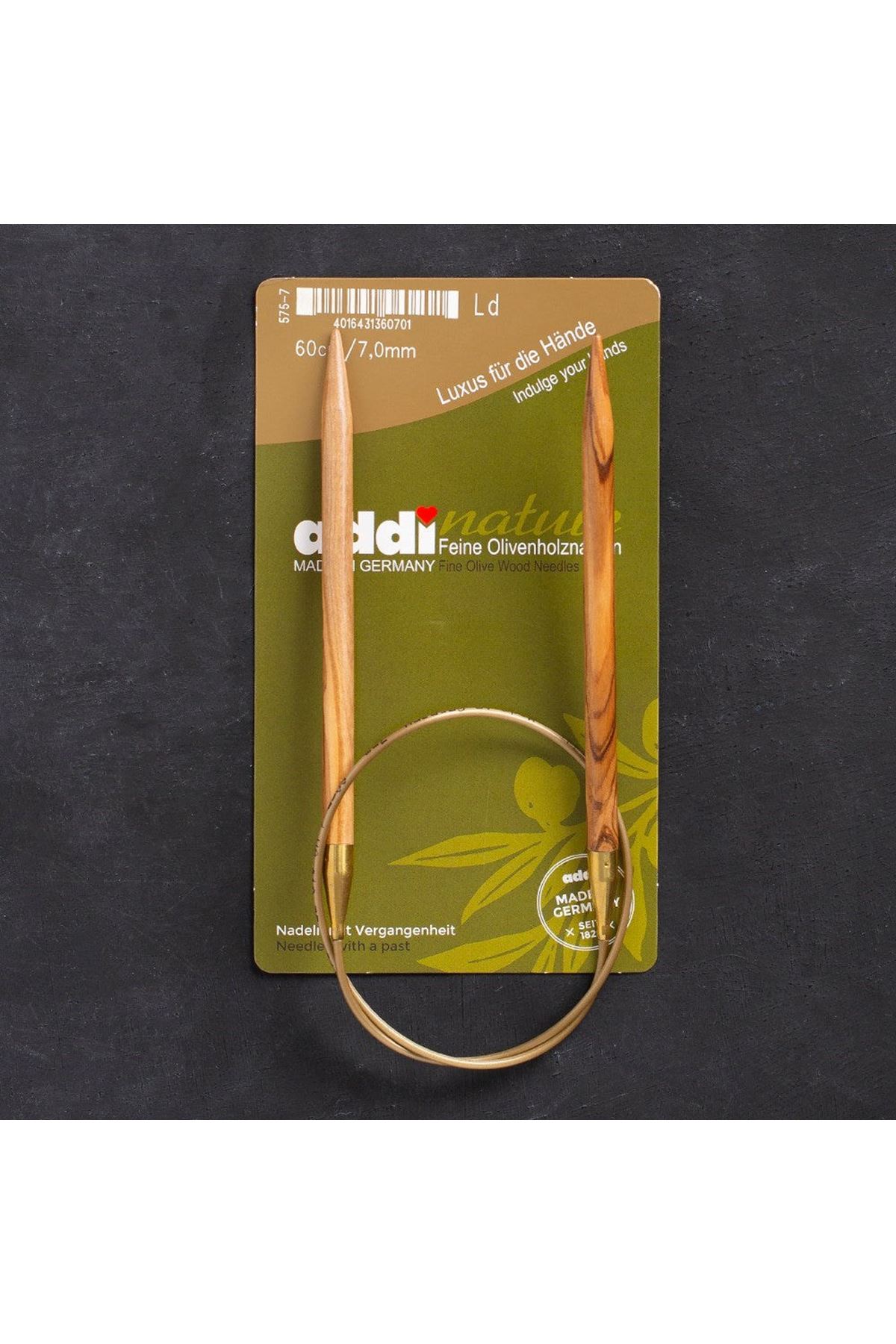 Addi Olive Wood 7 mm 60 cm Zeytin Ağacı Misinalı Ö