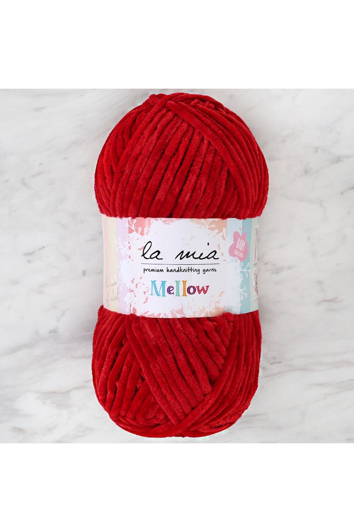 La Mia Mellow Kırmızı El Örgü İpi - 927