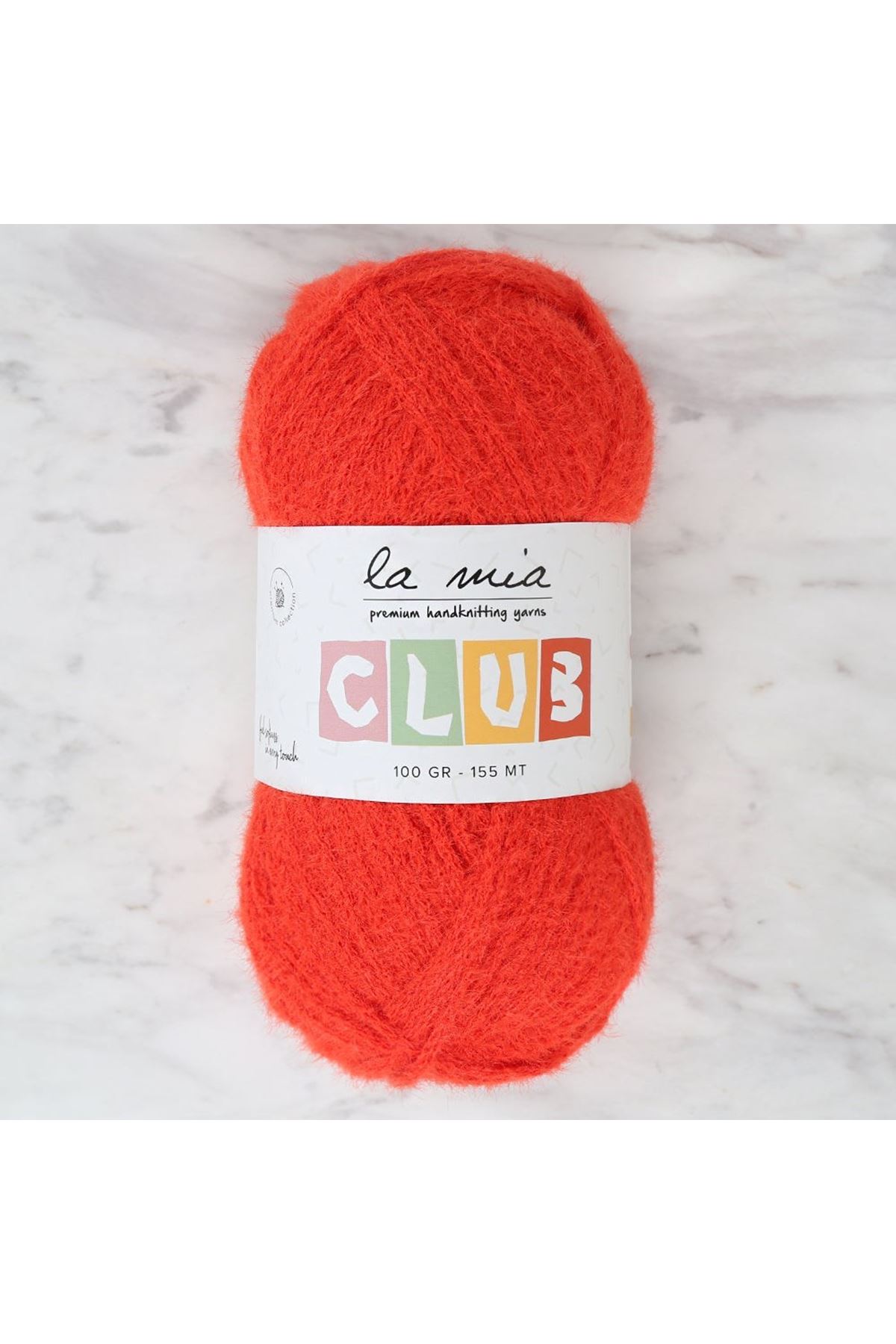 La Mia Club Turuncu El Örgü İpi - 611