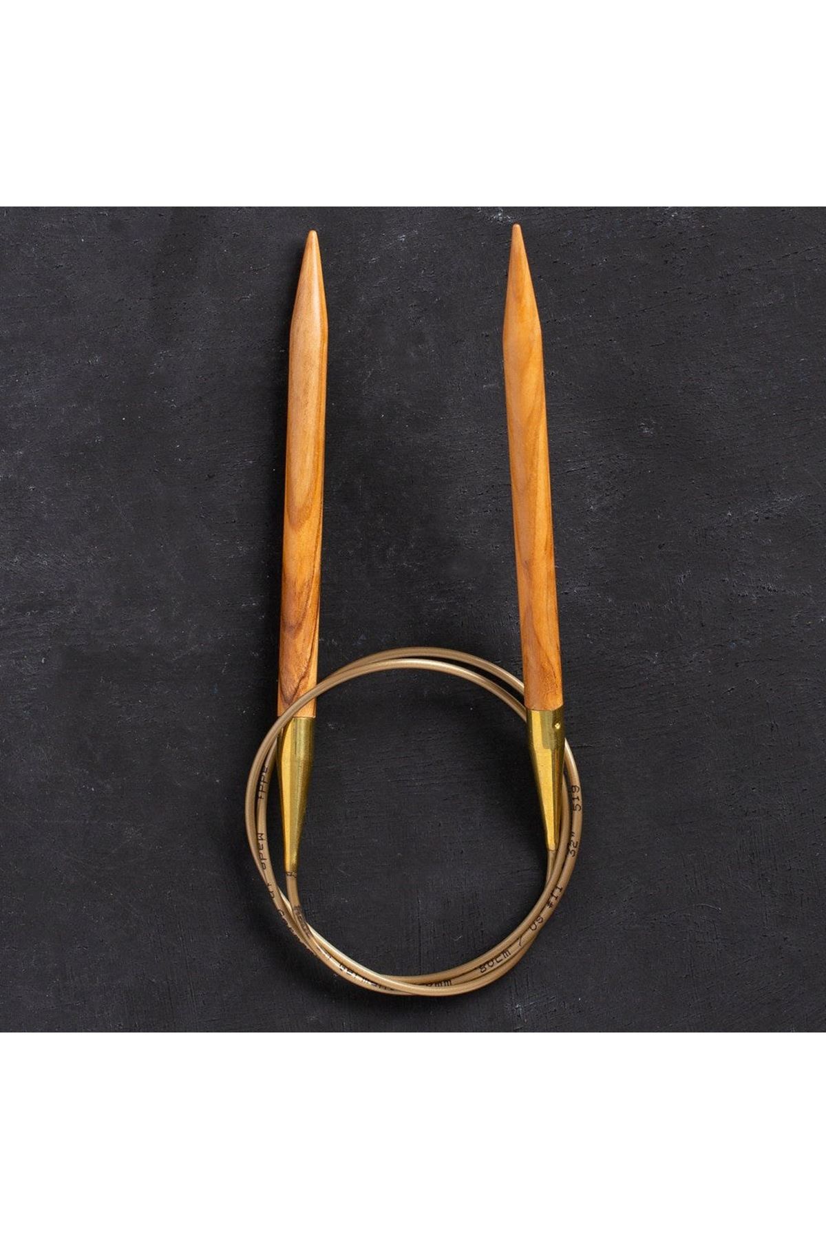 Addi Olive Wood 8 mm 80 cm Zeytin Ağacı Misinalı Ö