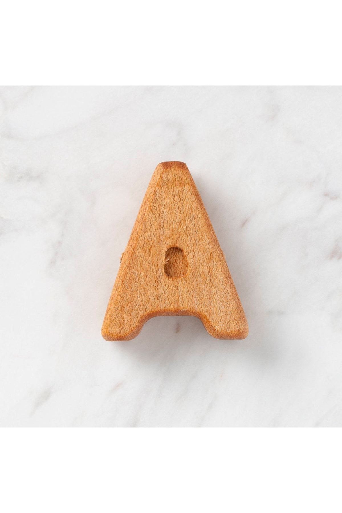 Hobi Baby Organik Ahşap Harf - A