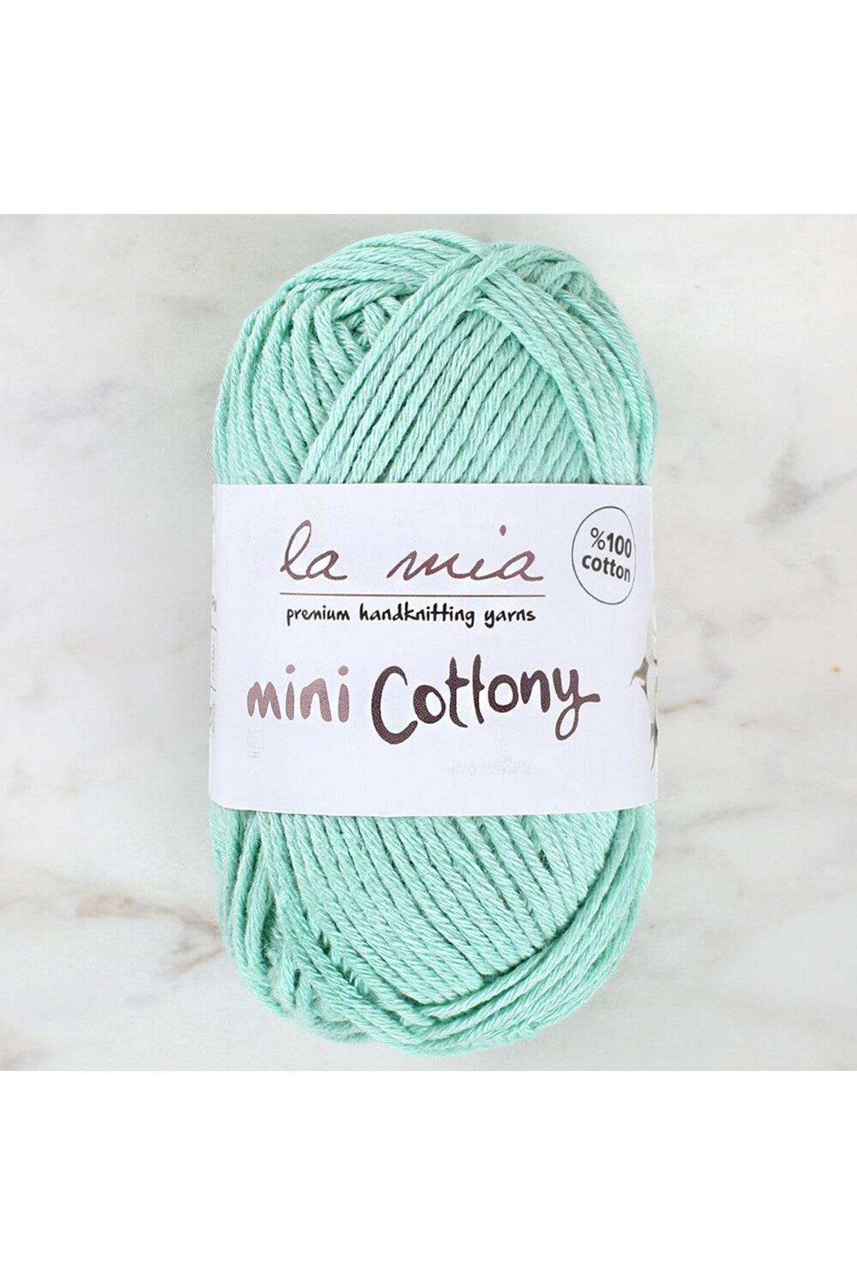 La Mia Mini Cottony 25 gr Yeşil Bebek El Örgü İpi