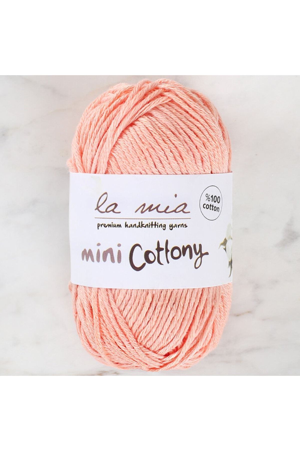 La Mia Mini Cottony 25 gr Yavruağzı Bebek El Örgü