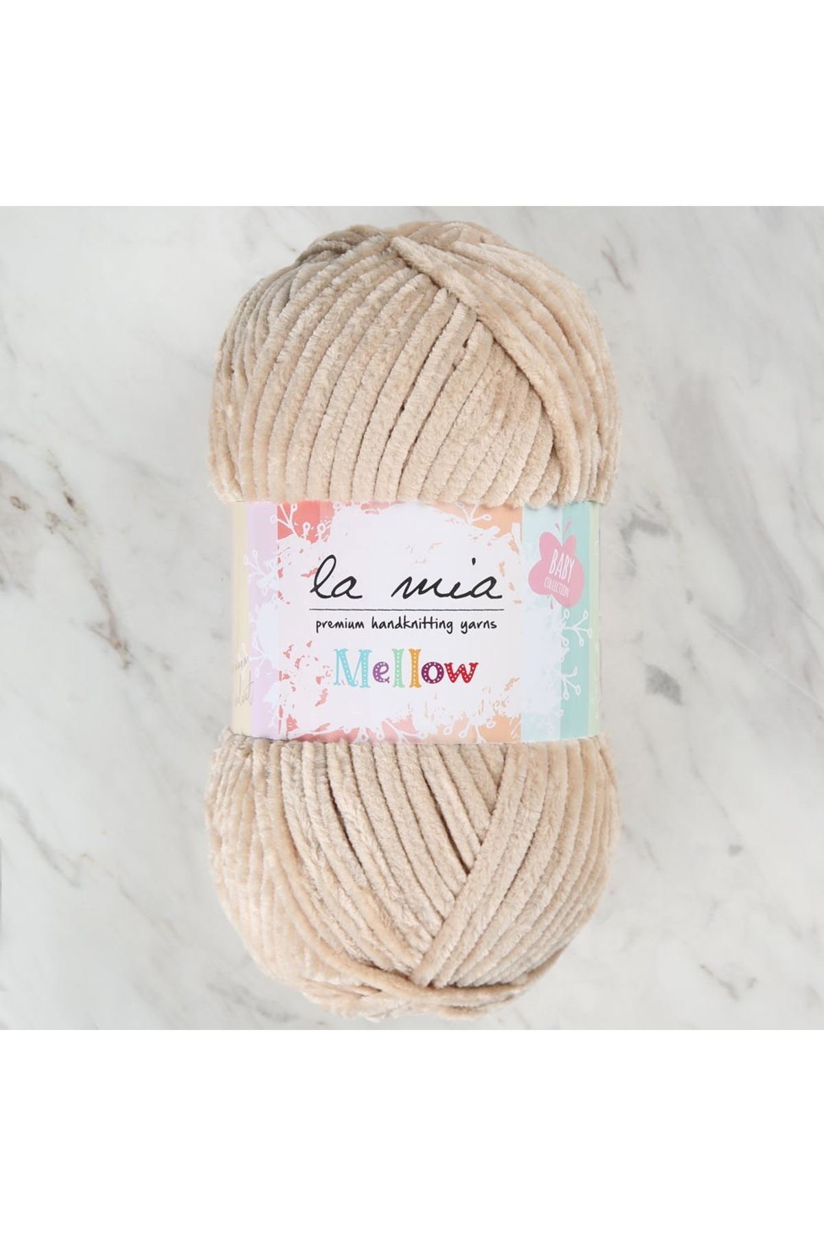 La Mia Mellow Bej El Örgü İpi - 957