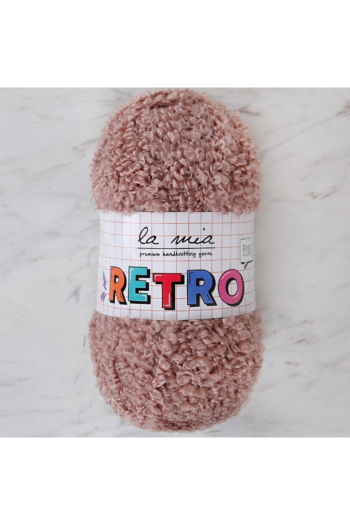 La Mia RETRO Açık Gül Kurusu El Örgü İpi - LM4101