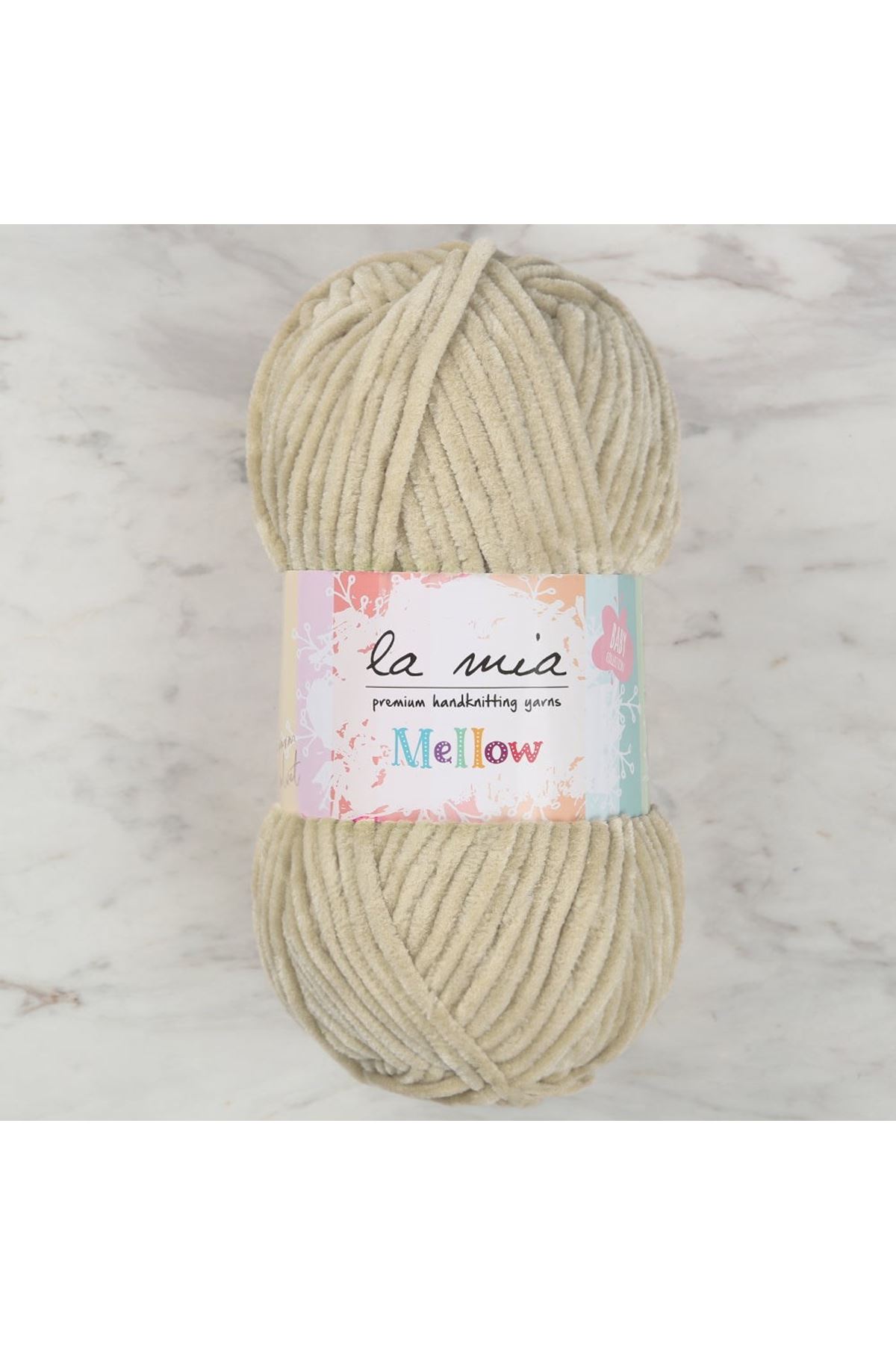 La Mia Mellow Bej El Örgü İpi - 957