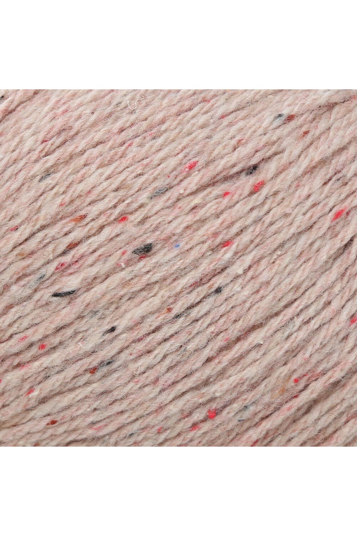 La Mia Re-Tweed Bej  Melanj El Örgü İpi - L022