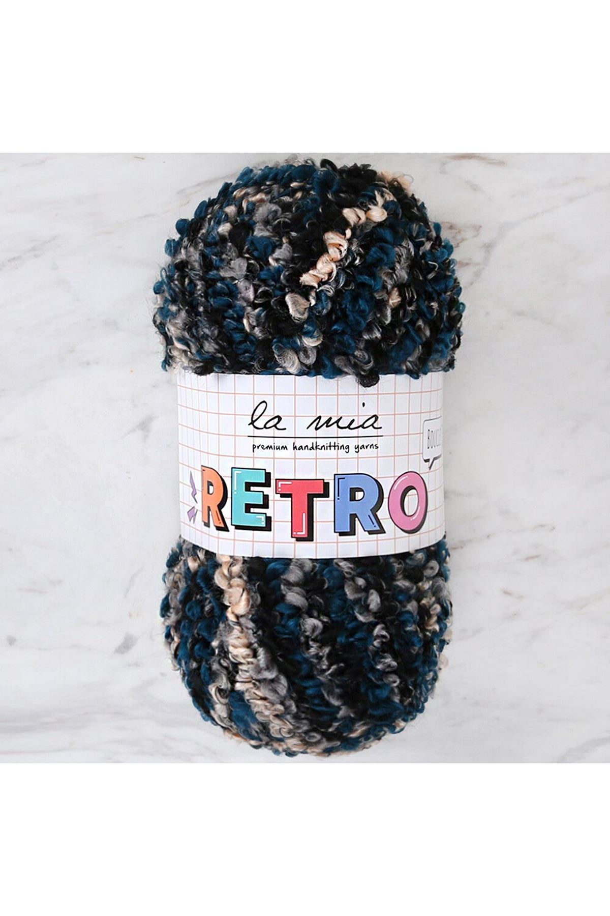 La Mia RETRO Ebruli El Örgü İpi - LM2604