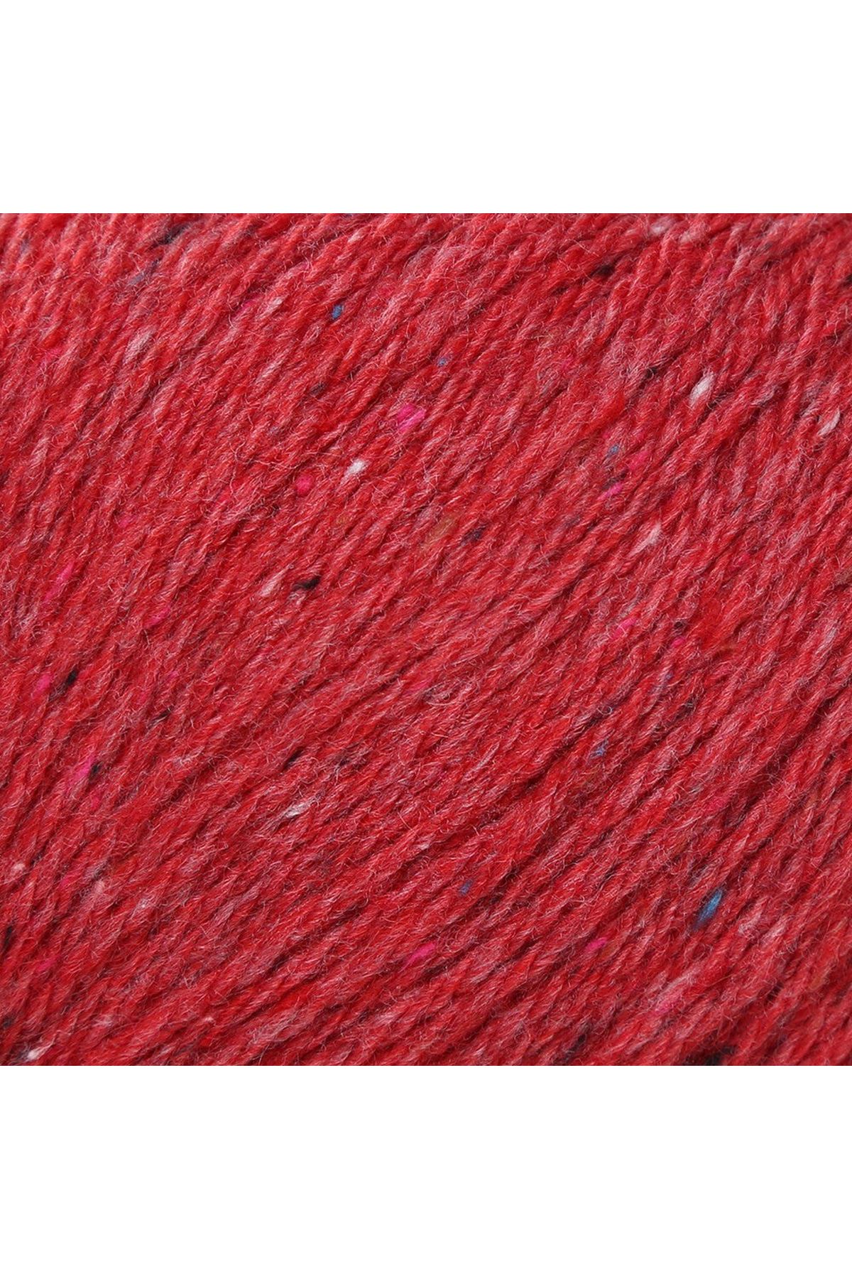 La Mia Re-Tweed Kırmızı Melanj El Örgü İpi - L165