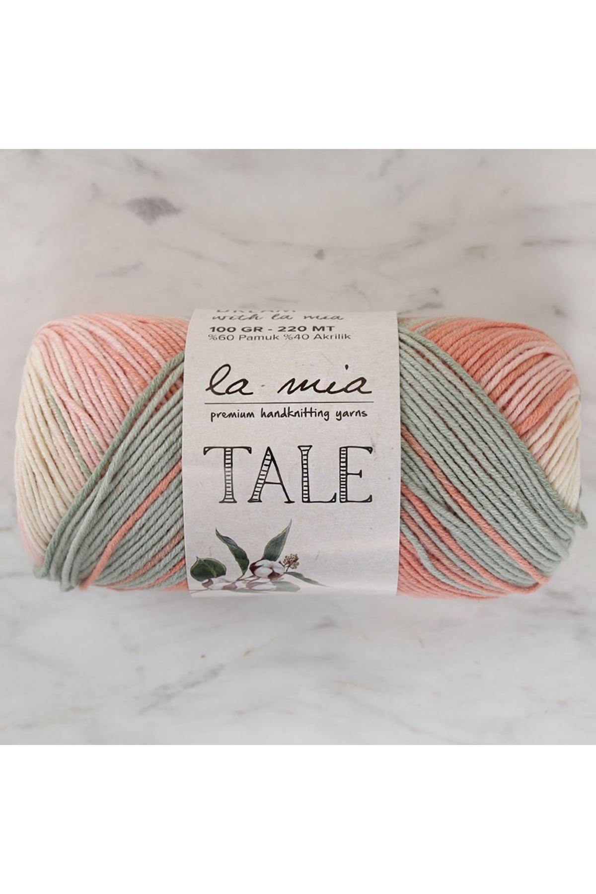 La Mia Tale Ebruli El Örgü İpi - LM136