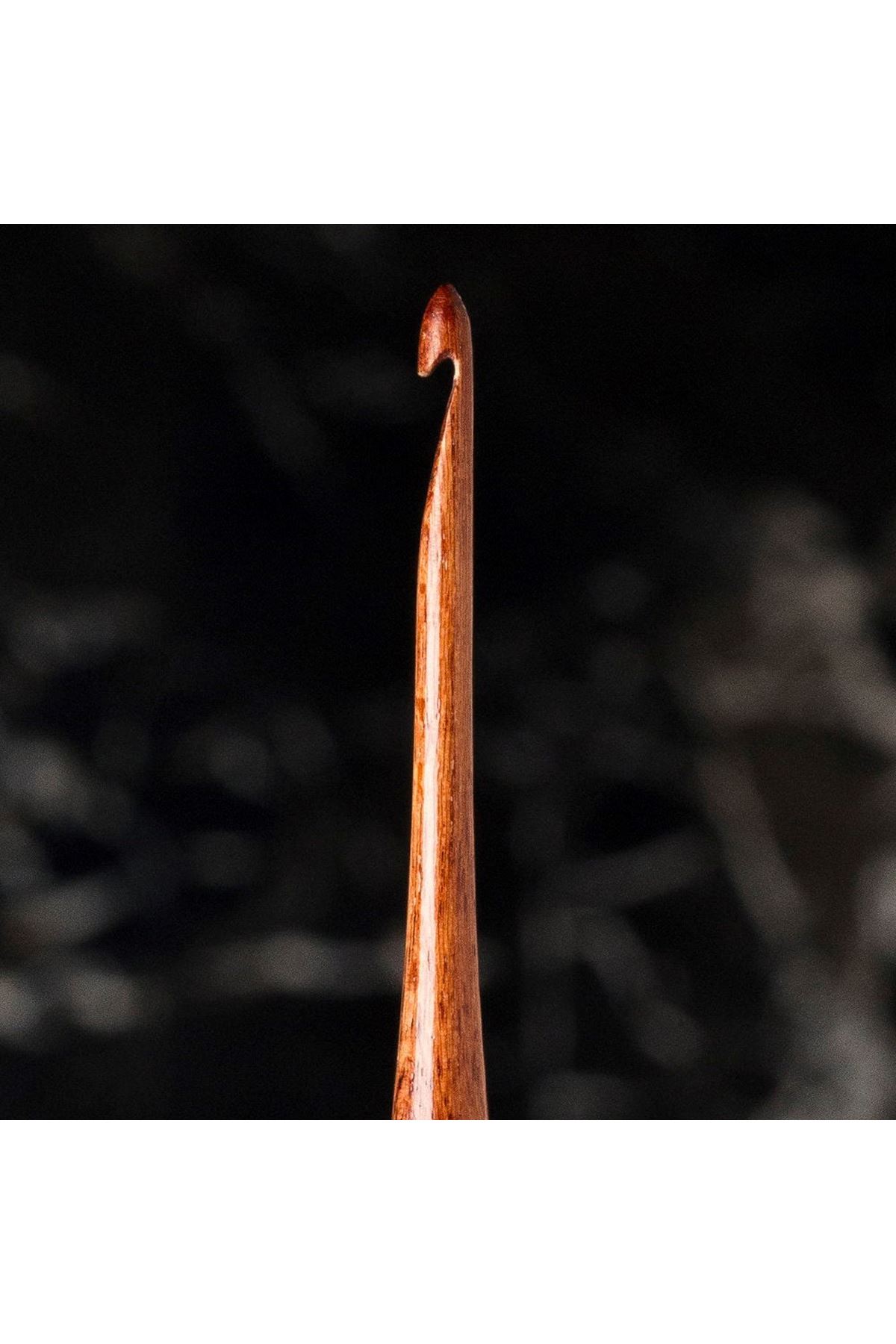 La Mia Rosewood 3 mm 15.5 cm Ahşap Yün Tığ
