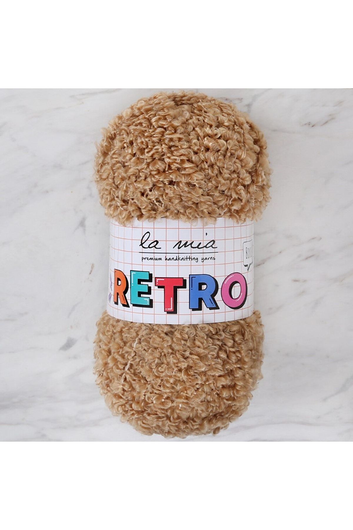 La Mia RETRO Bej El Örgü İpi - LM7101