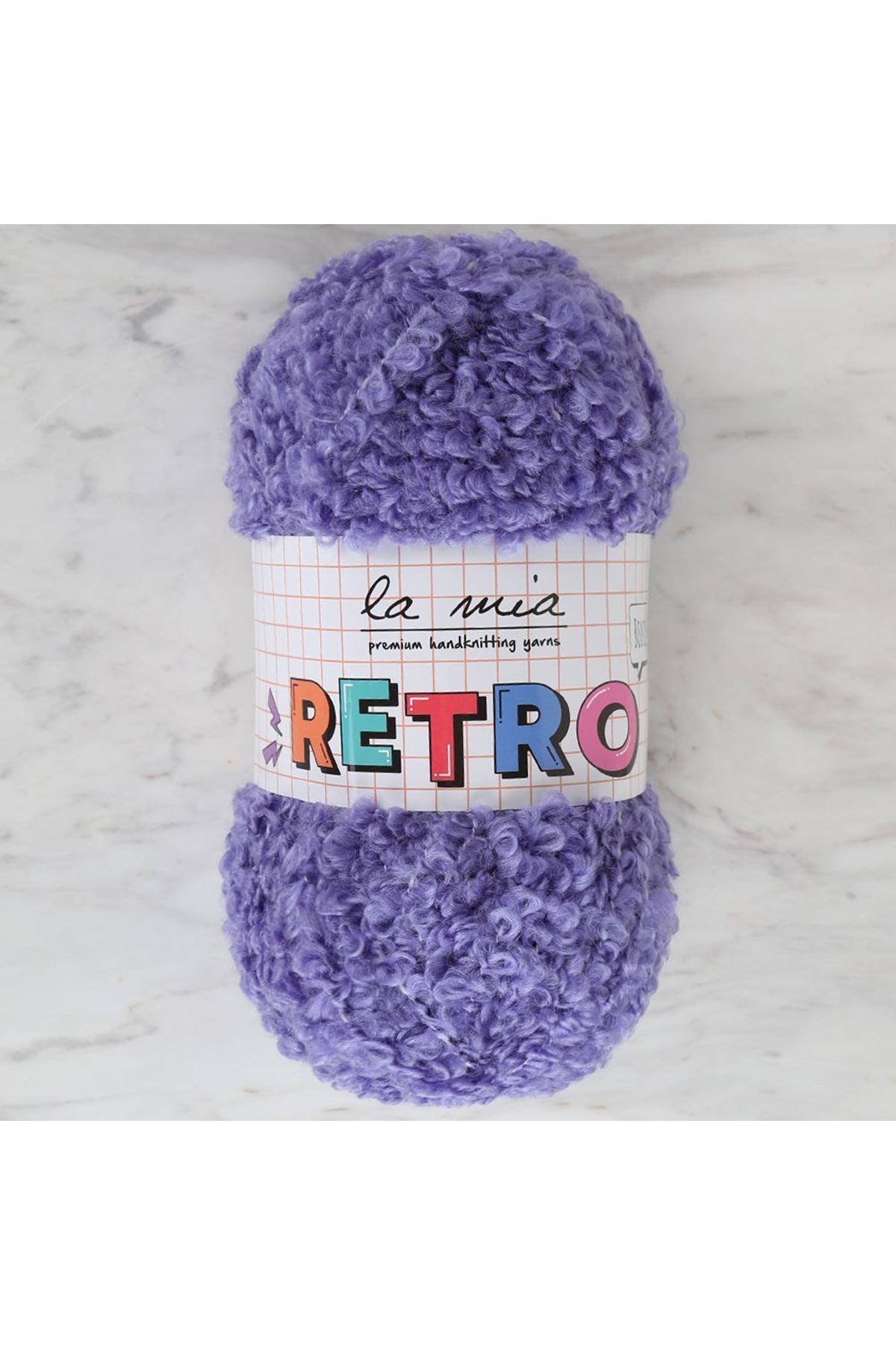 La Mia RETRO Mor El Örgü İpi - LM0510