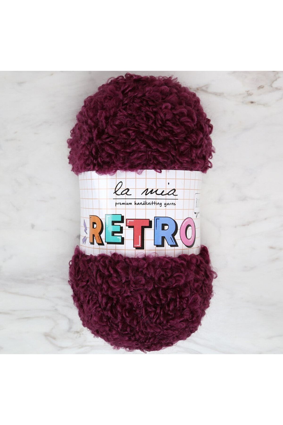 La Mia RETRO Mor El Örgü İpi - LM5131