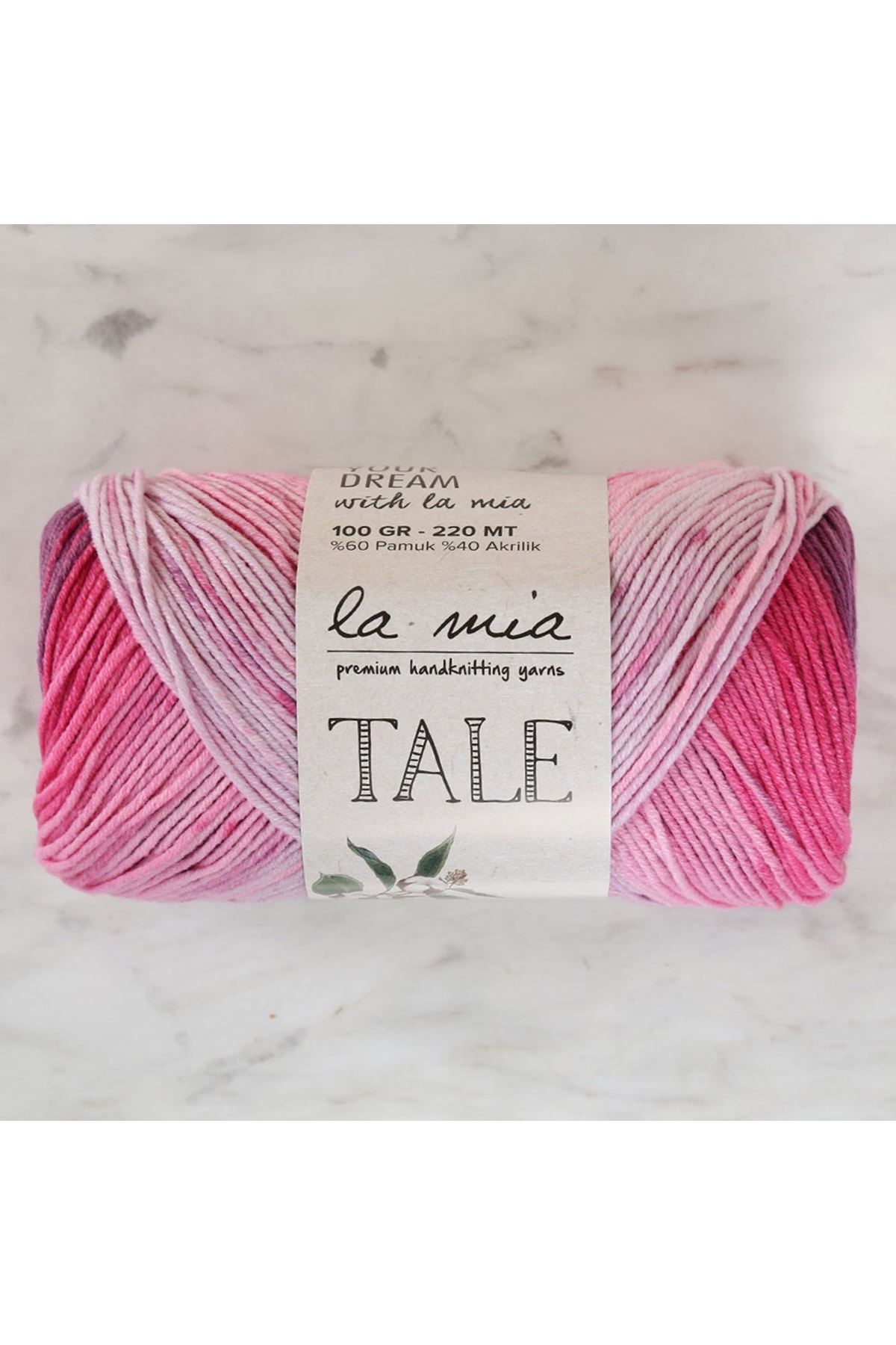 La Mia Tale Ebruli El Örgü İpi - LM186