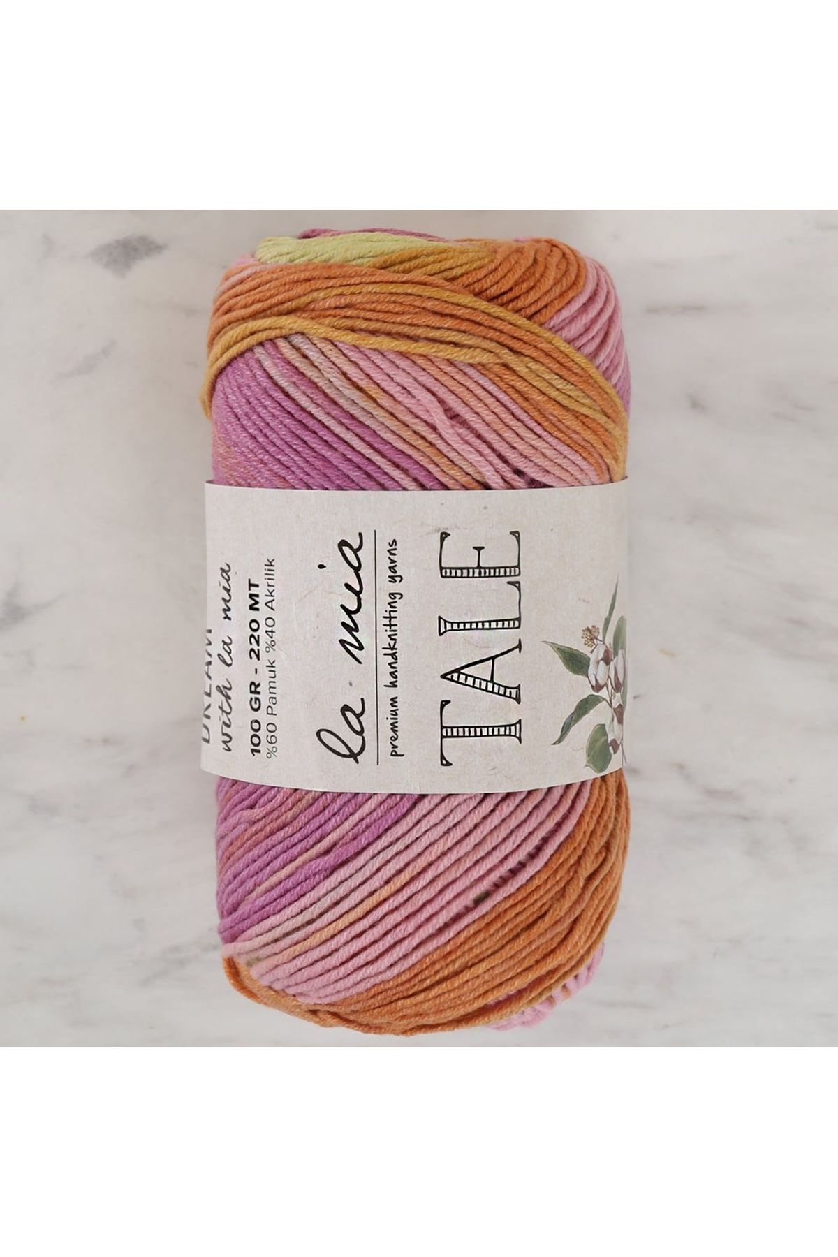 La Mia Tale Ebruli El Örgü İpi - LM026