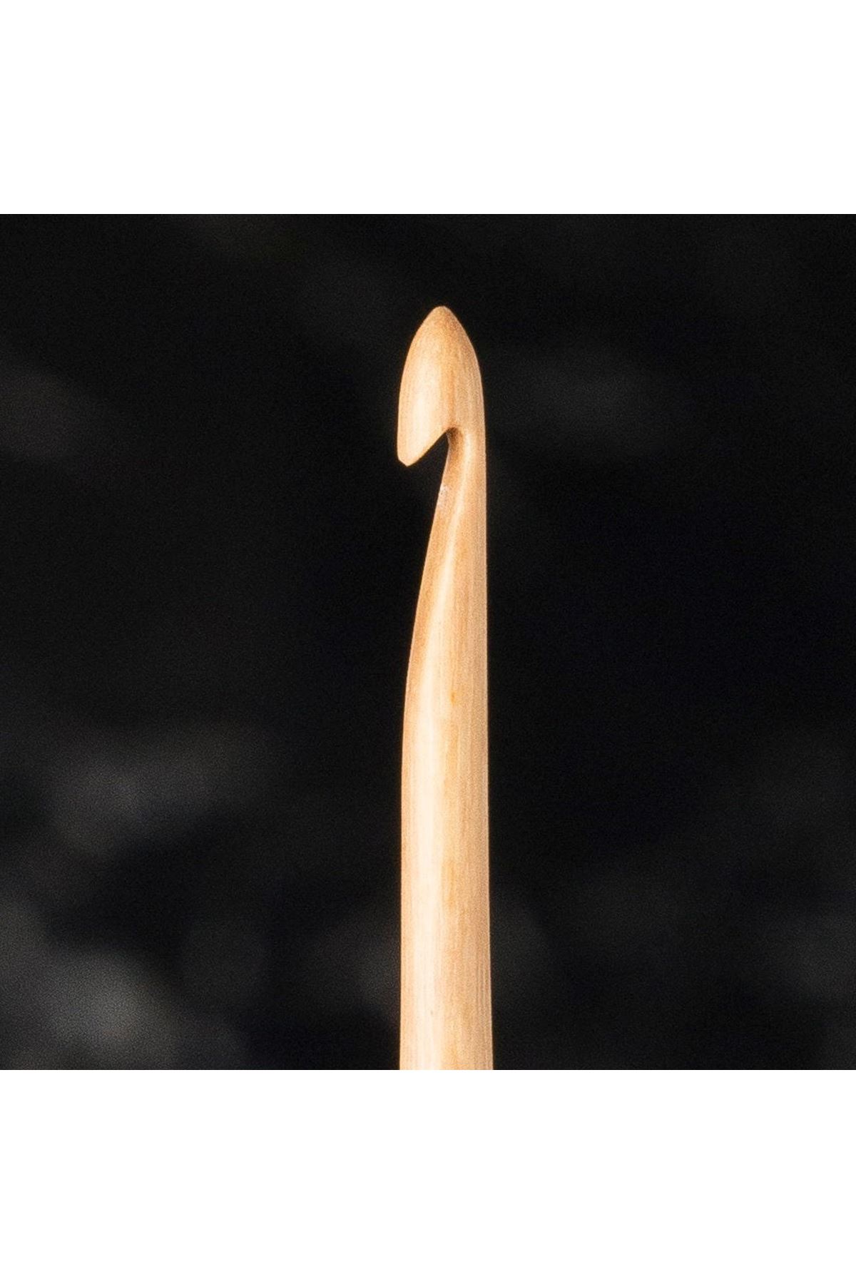 La Mia Whitewood 2.5 mm 15.5 cm Ahşap Yün Tığ