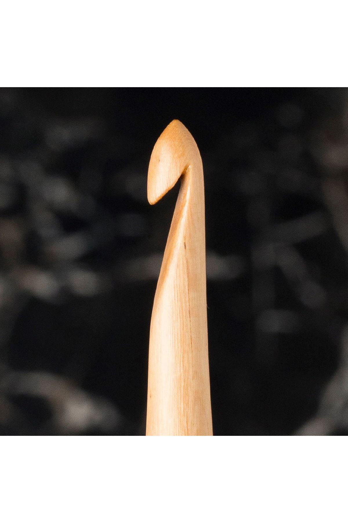 La Mia Whitewood 4.5 mm 15.5 cm Ahşap Yün Tığ