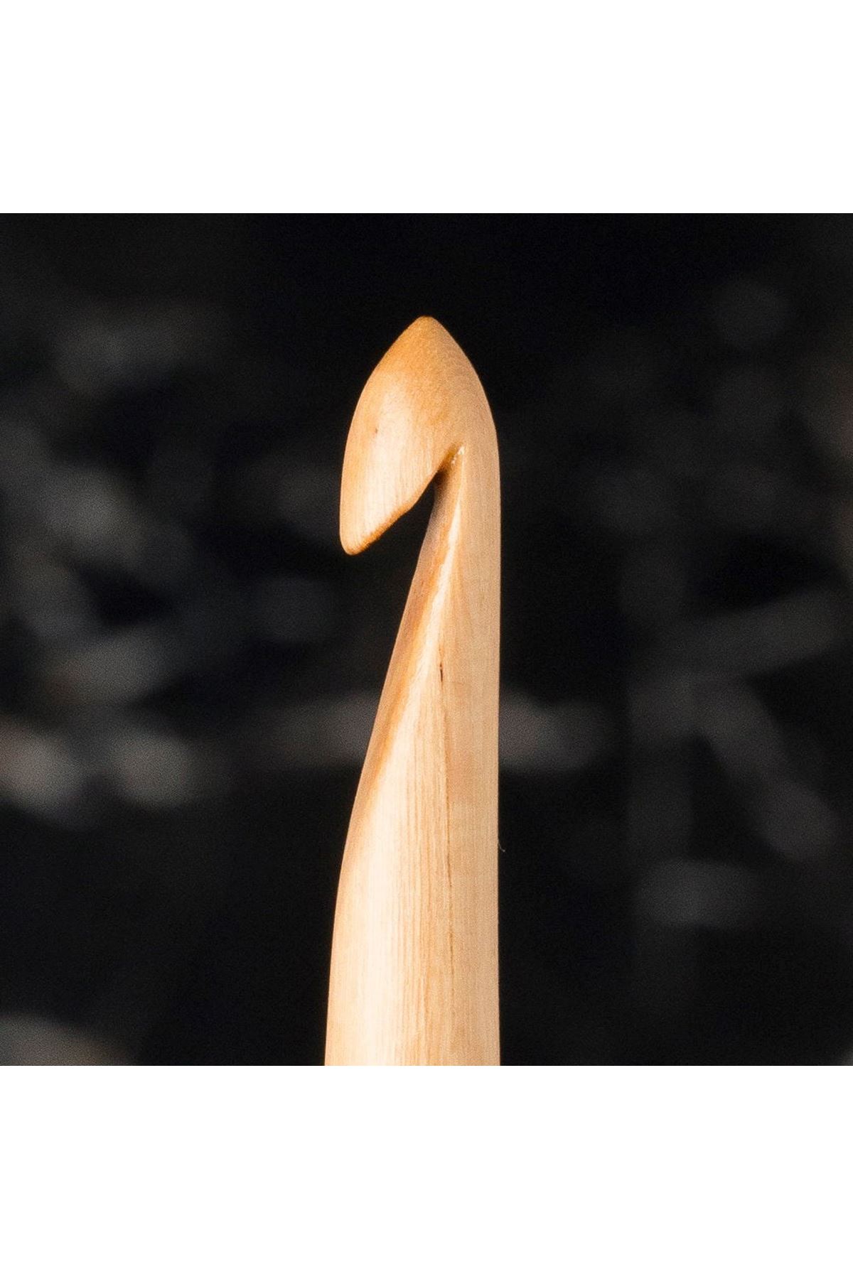 La Mia Whitewood 5.5 mm 15.5 cm Ahşap Yün Tığ