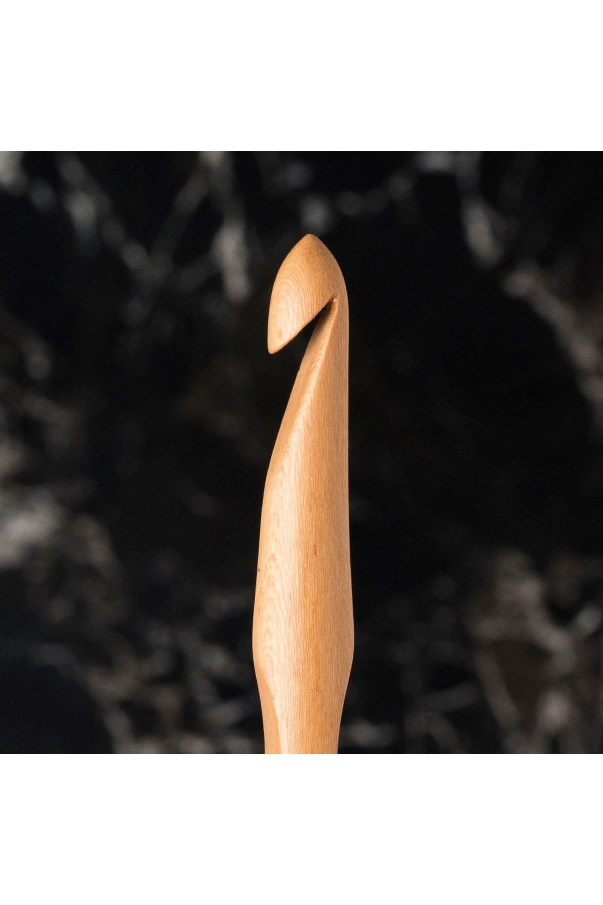 La Mia Whitewood 8 mm 15.5 cm Ahşap Yün Tığ