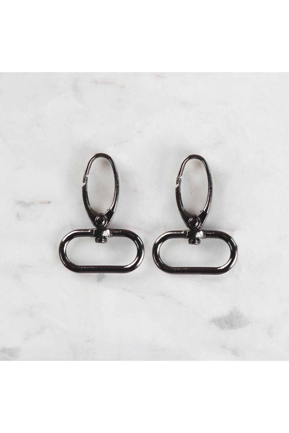 Loren 3 cm 2 li Makrome Füme Rengi Anahtarlık Kanc