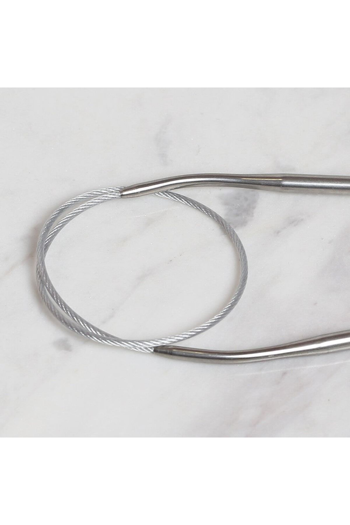 LOREN CRAFTS 4 MM ÇELİK MİSİNALI ŞİŞ  40 CM