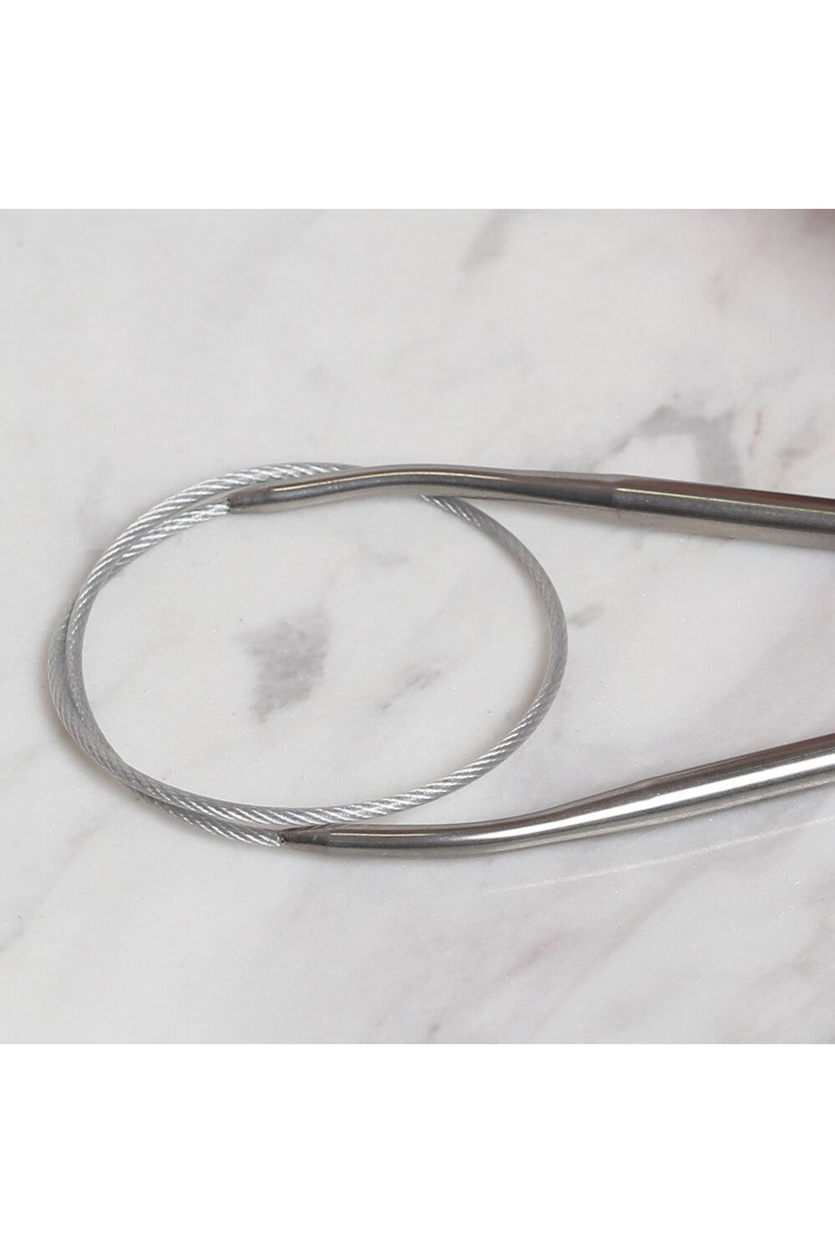 LOREN CRAFTS 5 MM ÇELİK MİSİNALI ŞİŞ 40 CM