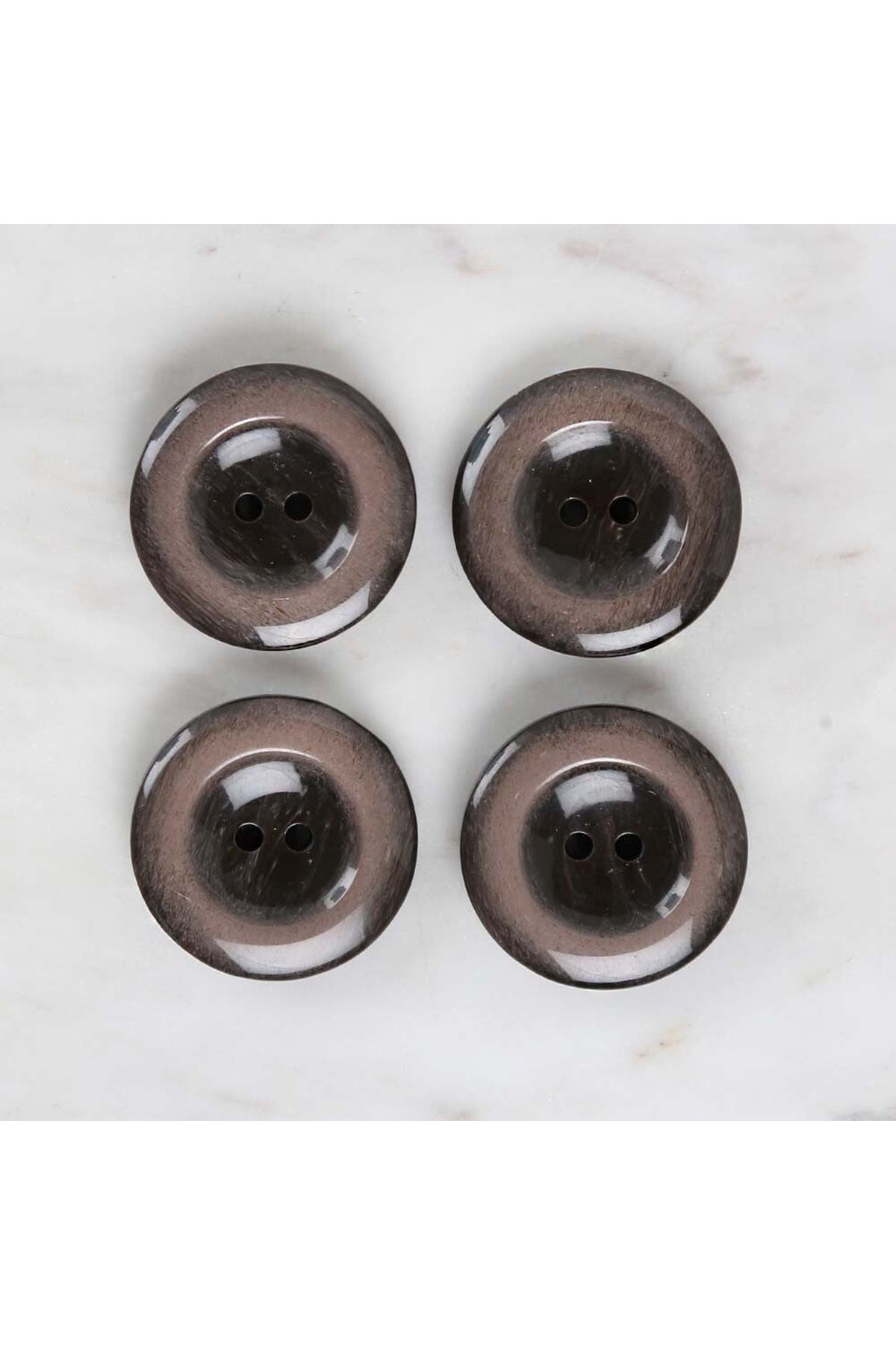 Loren Crafts 4'lü Kahverengi Düğme - 1713