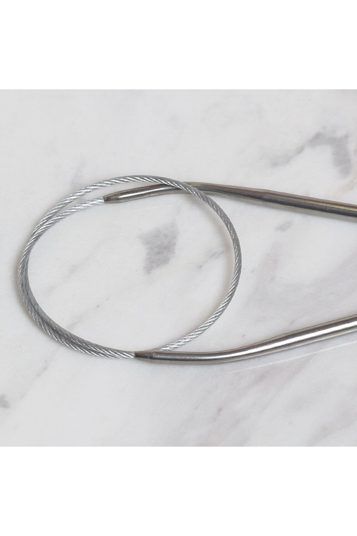 LOREN CRAFTS 3,5 MM ÇELİK MİSİNALI ŞİŞ  40 CM