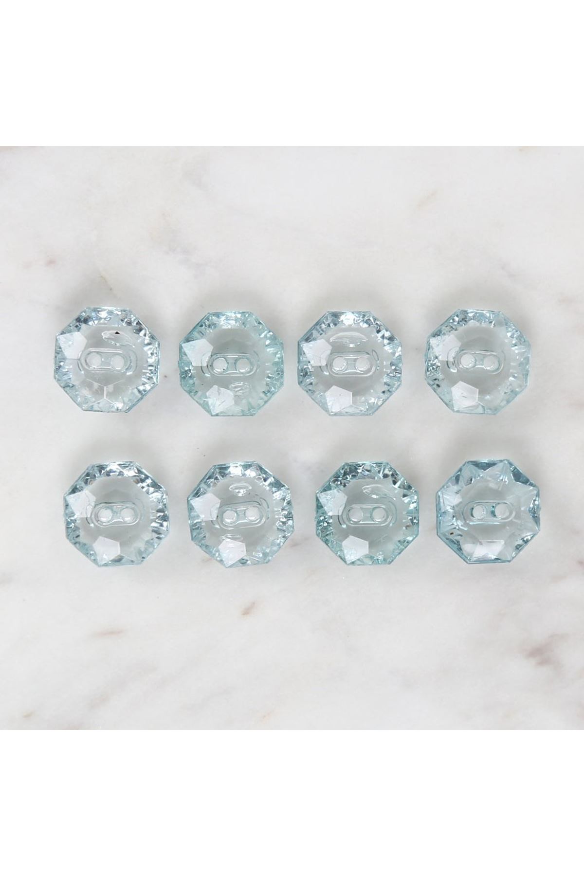 Loren Crafts Açık Yeşil 8'li Düğme - 3065