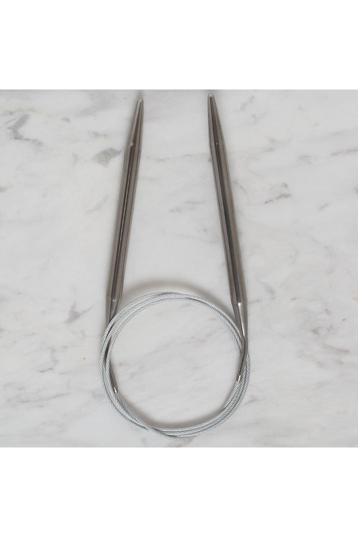 Loren Crafts 8 mm Çelik Misinalı Şiş 100 cm