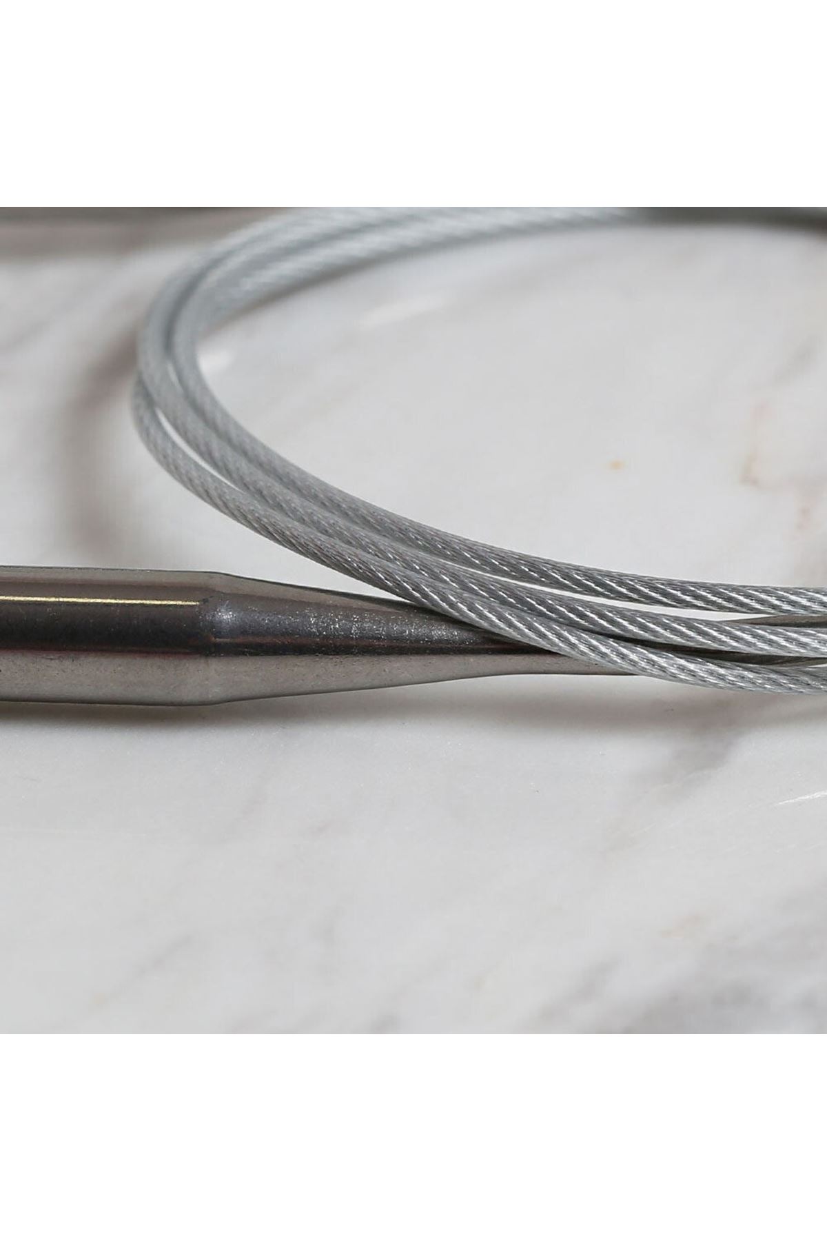 Loren Crafts 8 mm Çelik Misinalı Şiş 100 cm