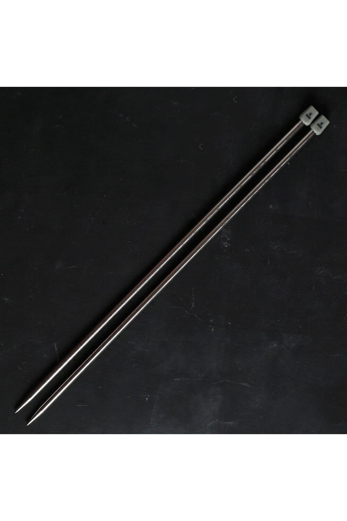 Loren Crafts 6 mm 35 cm Titanyum Örgü Şişi