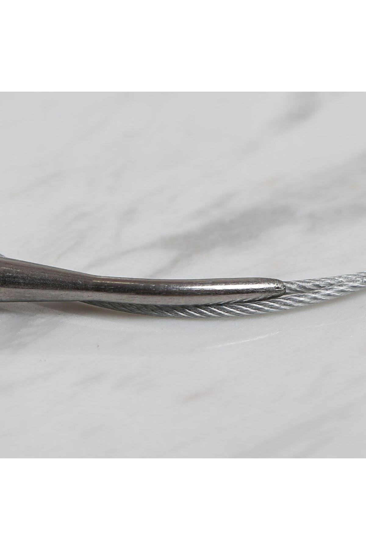 Loren Crafts 6 mm Çelik Misinalı Şiş 60 cm