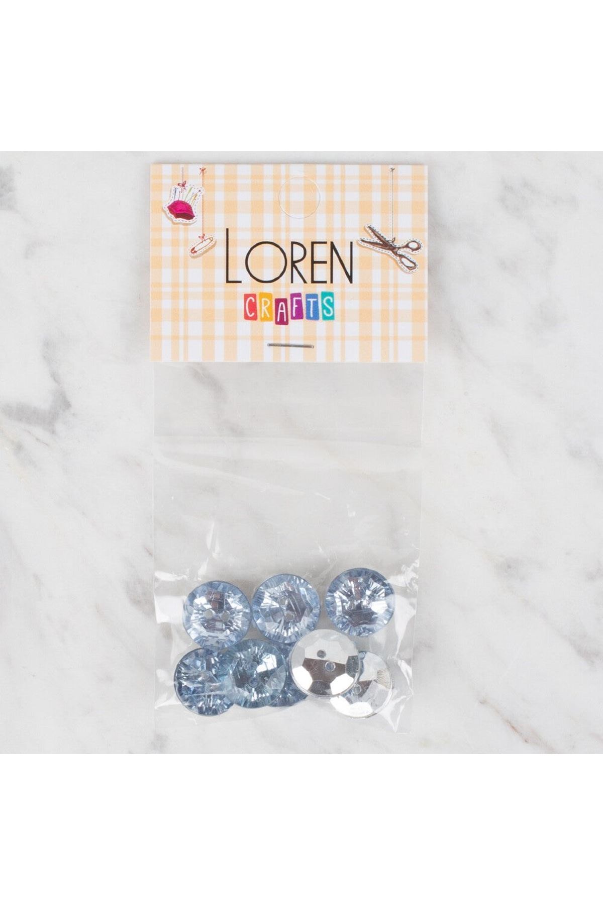 Loren Crafts 8 li Düğme - 216